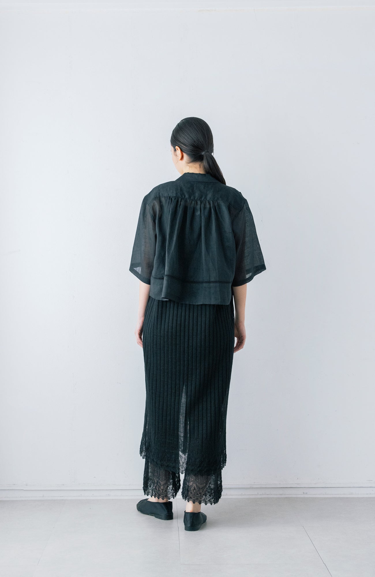 オーガニックラミーニットキャミドレス(2026 Spring Collection)