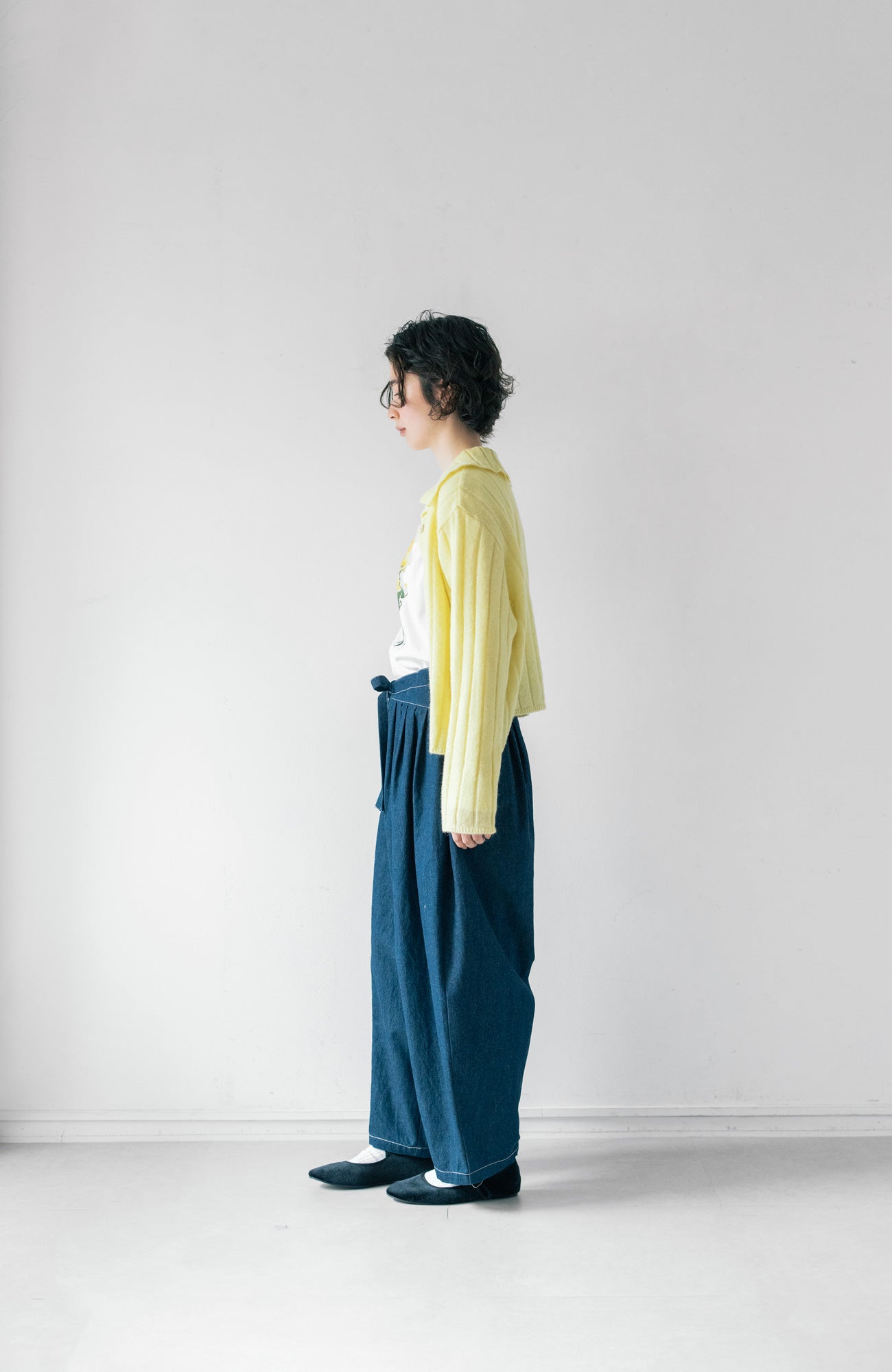 ワイドカラーニットカーディガン(2025 Autumn & Winter Collection)