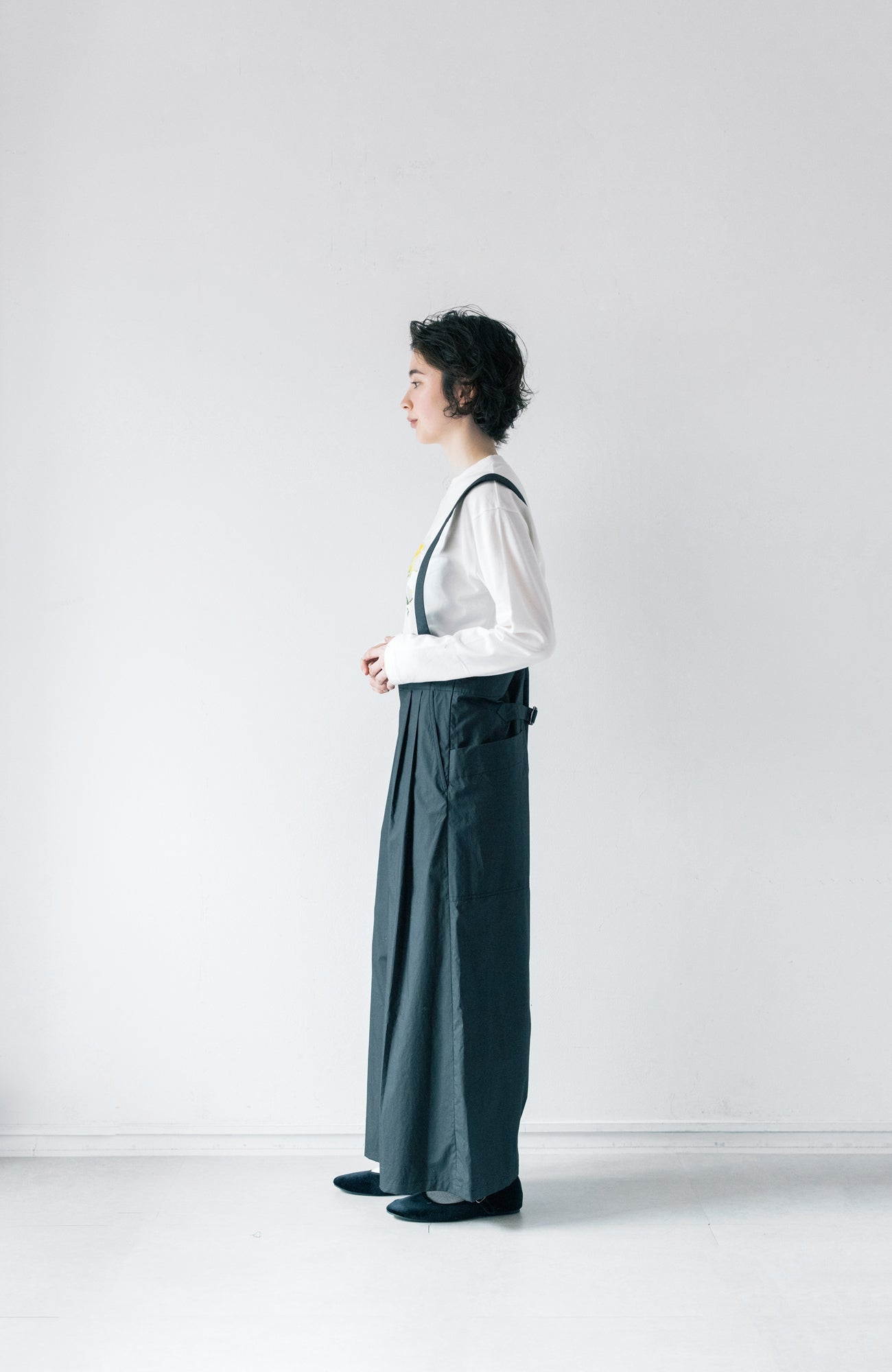 bouquet long sleeve T-shirt collar (2025 Autumn &amp; Winter Collection)