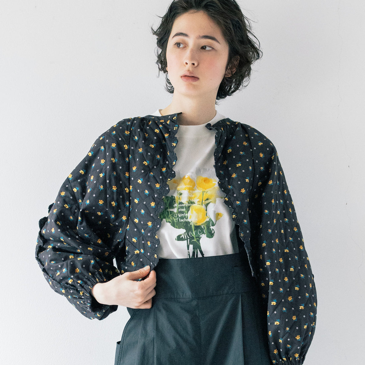 LIBERTY PRINTキルティングジャケット(2025 Autumn & Winter Collection)