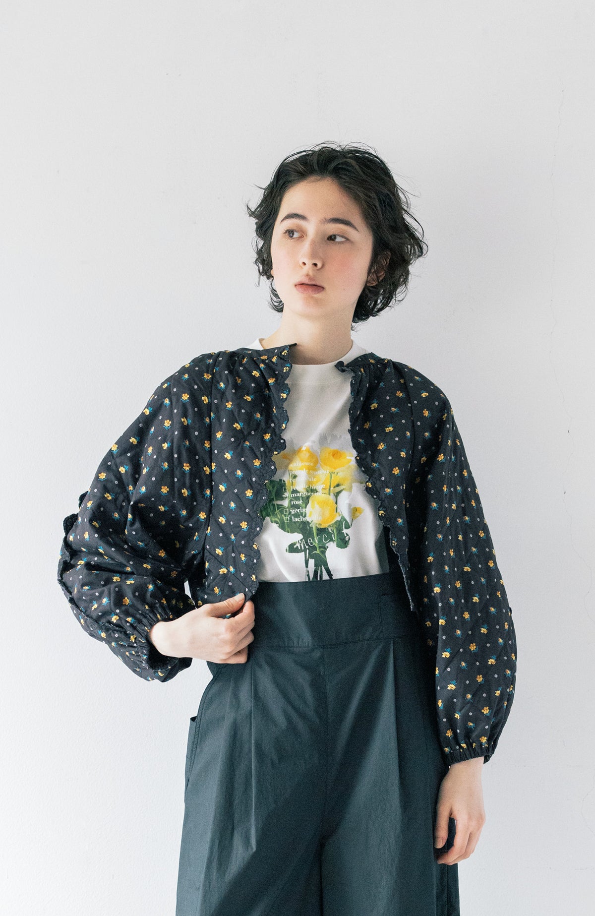 LIBERTY PRINTキルティングジャケット(2025 Autumn & Winter Collection)