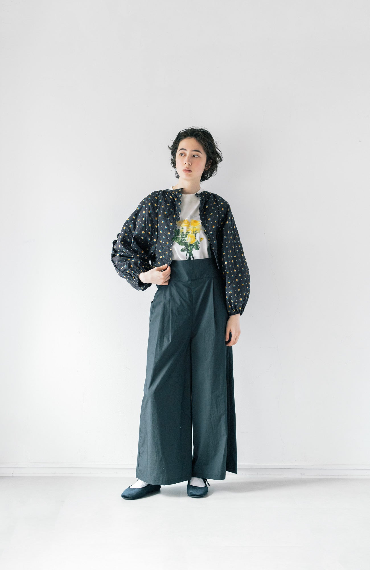 LIBERTY PRINTキルティングジャケット(2025 Autumn & Winter Collection)