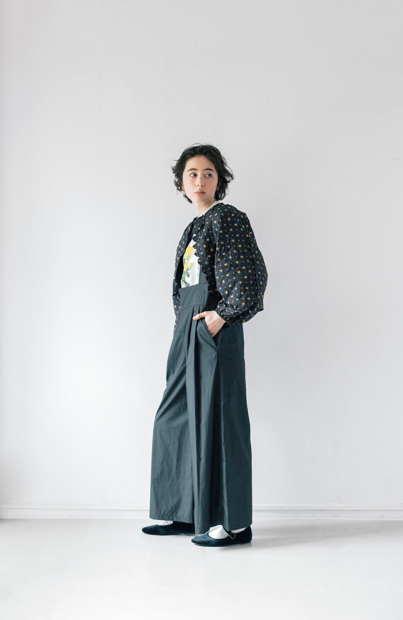 LIBERTY PRINTキルティングジャケット(2025 Autumn & Winter Collection)