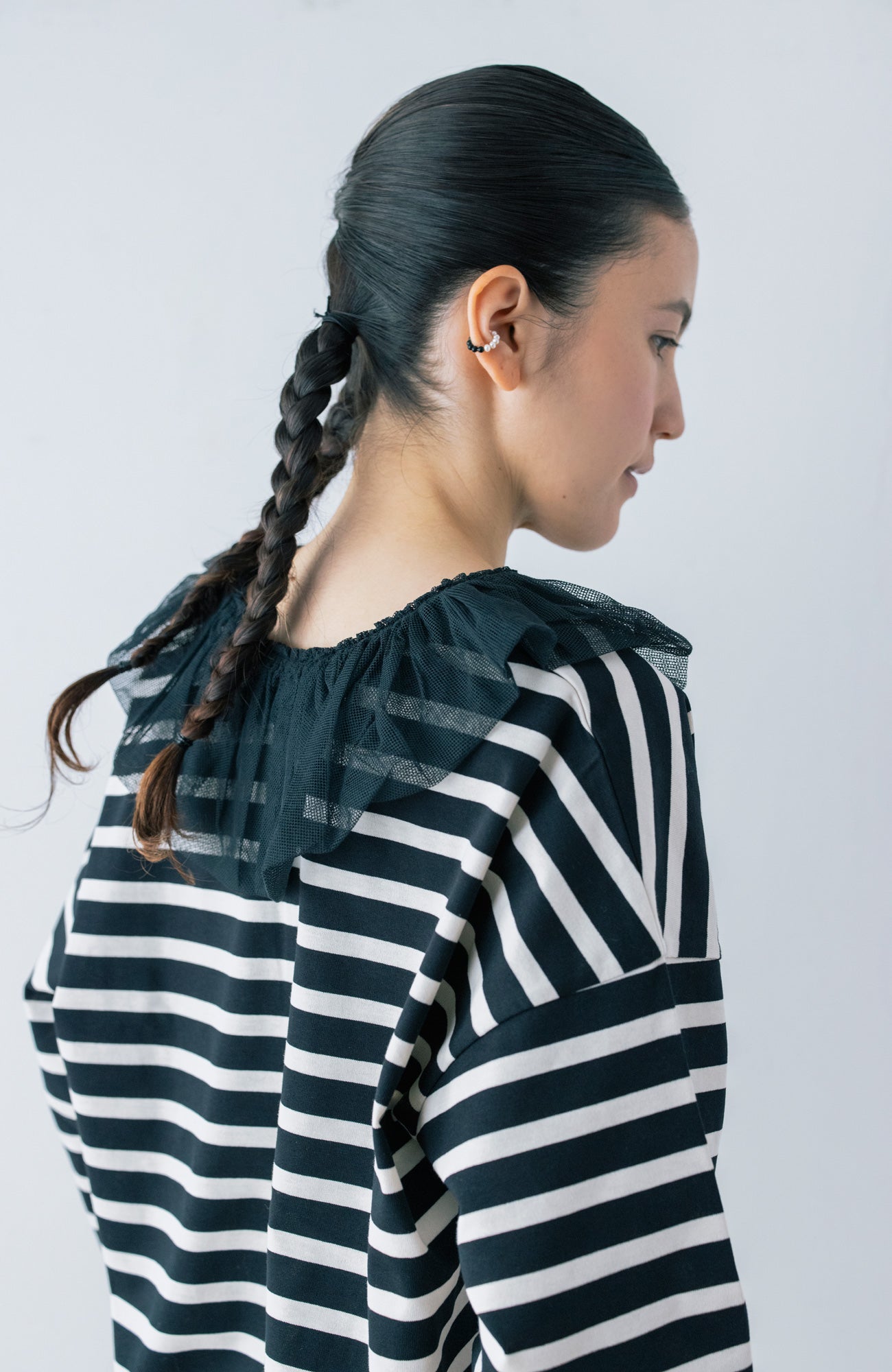 チュールカラーバスクシャツ(2026 Spring Collection)