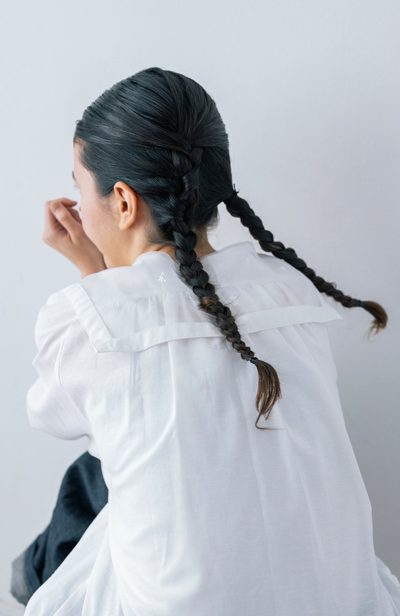 Petite fleurセーラーカラーブラウス(2026 Spring Collection)