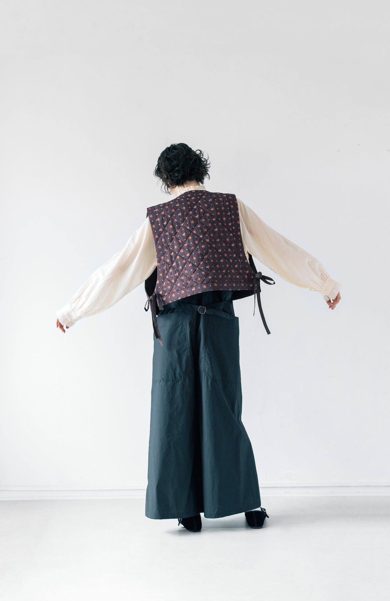 LIBERTY PRINTリバーシブルキルティングベスト(2025 Autumn & Winter Collection)
