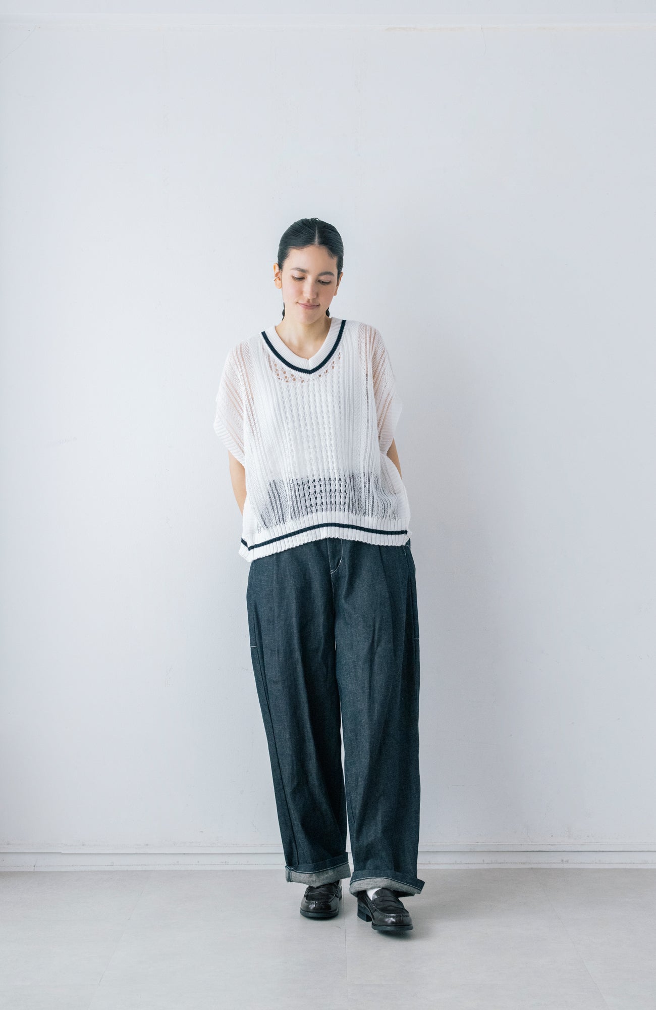 2wayニットベスト(2026 Spring Collection)