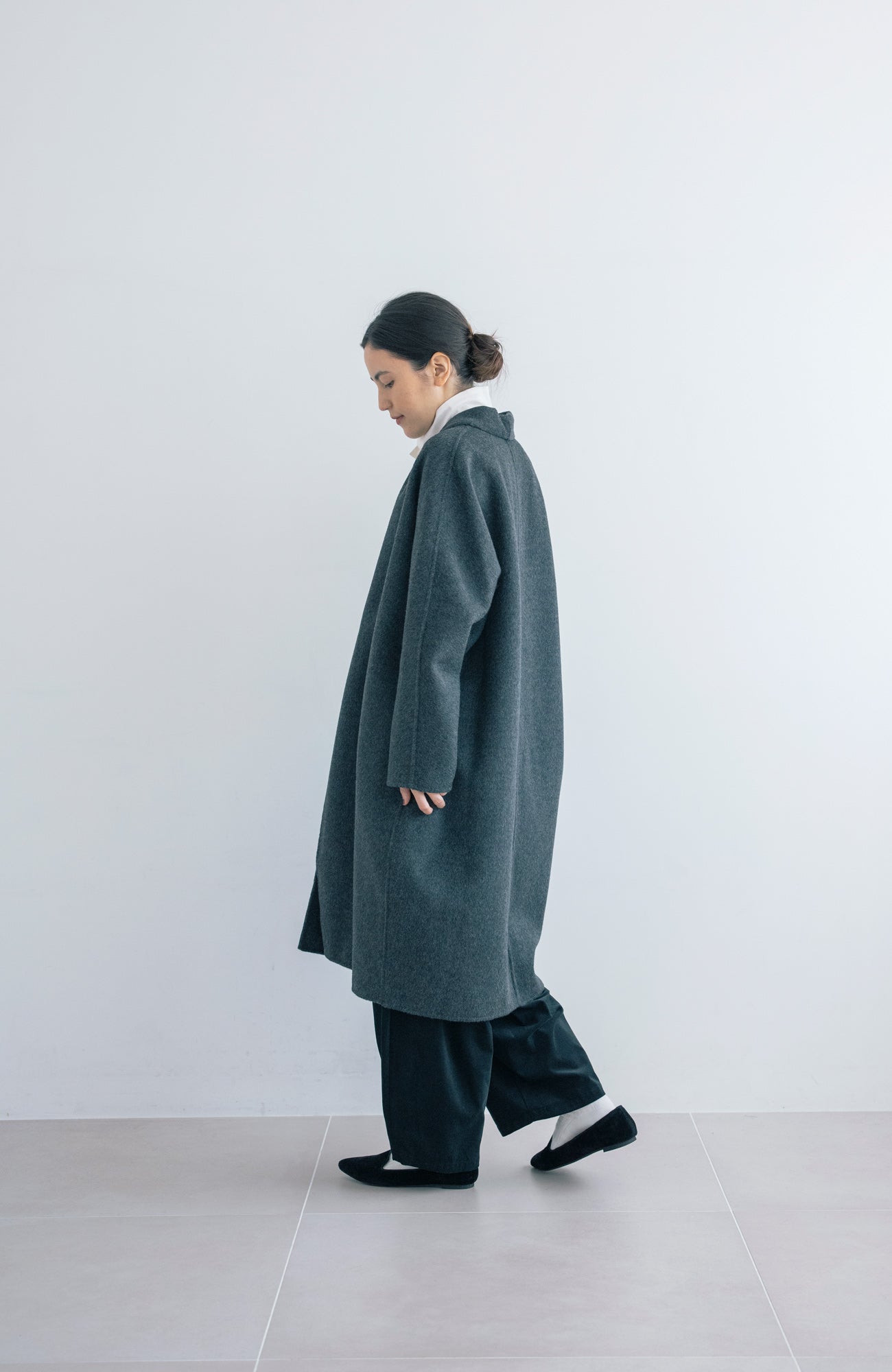 Buttonless Coat (2024-25 Winter &amp; Pre-Spring Collection)