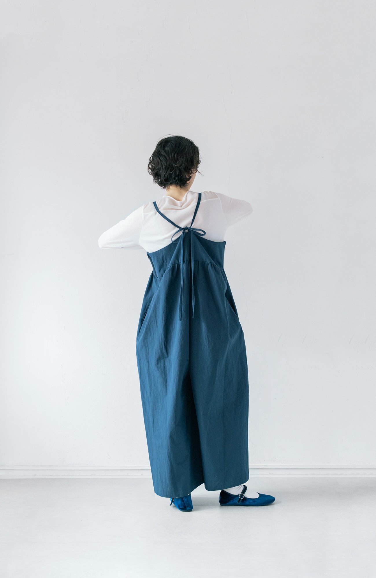 boutons knit yoke overalls (2025 Autumn &amp; Winter Collection)