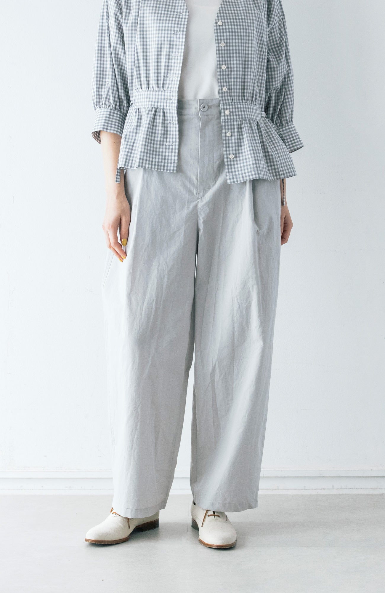 Miyan様 ご予約品 CAMBIO(カンビオ)】Vintage Like Synthetic Leather Side Zip