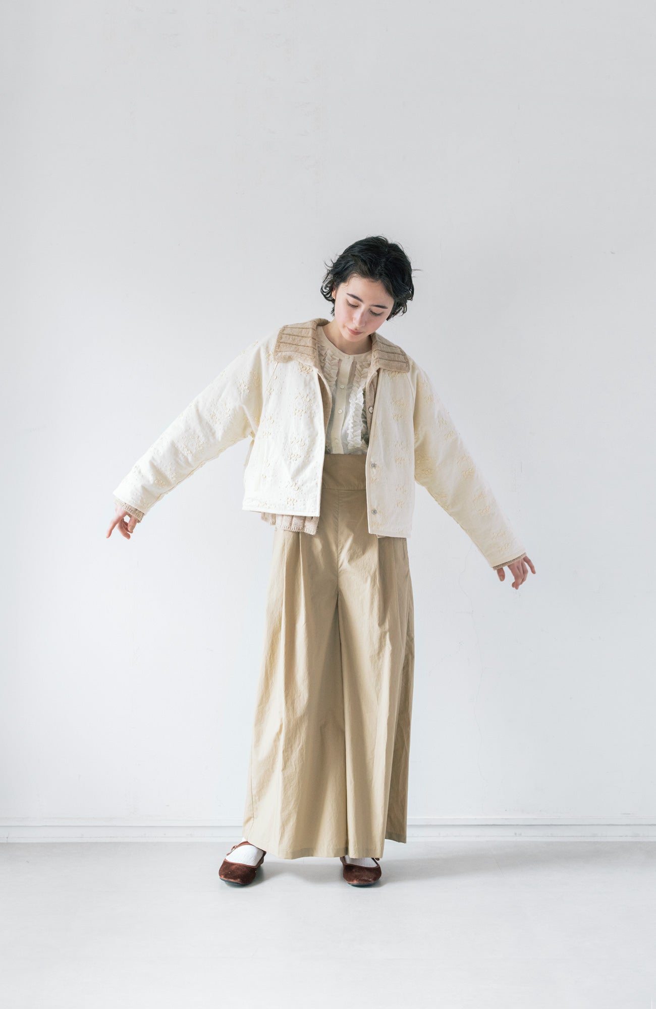 エンブロイダリージャケット(2025 Autumn & Winter Collection)