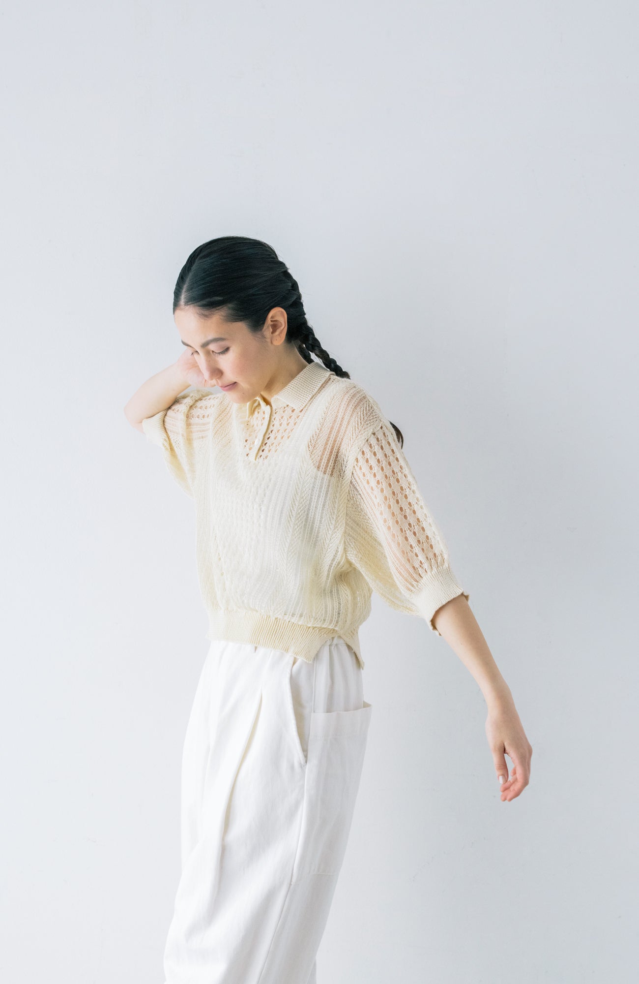 ポロカラーニット(2026 Spring Collection)