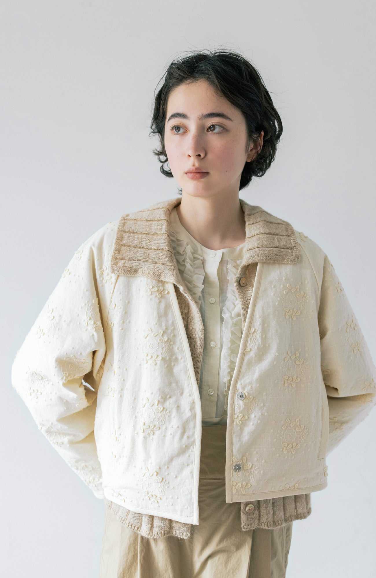 エンブロイダリージャケット(2025 Autumn & Winter Collection)