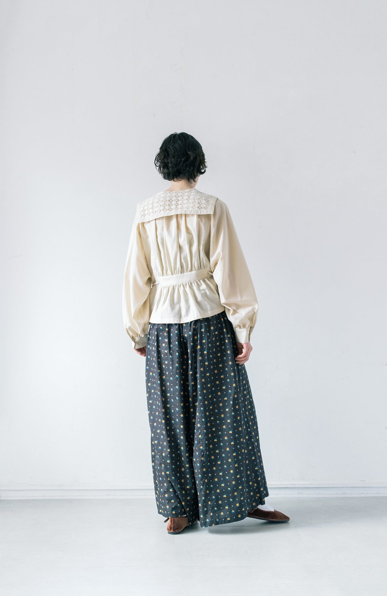 Lace Sailor Collar Blouse (2025 Autumn &amp; Winter Collection)