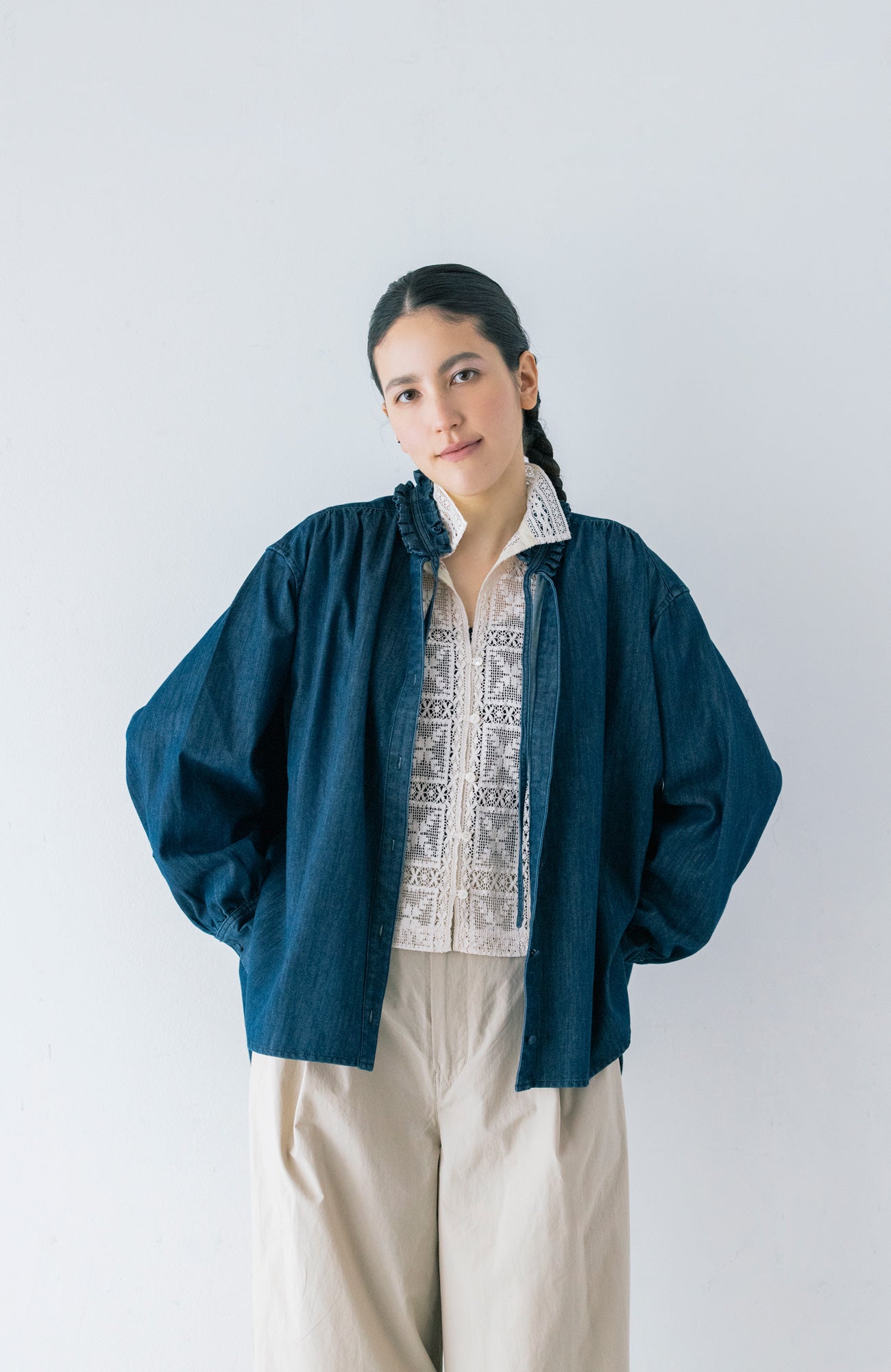 タックカラーシャツ(2026 Spring Collection)