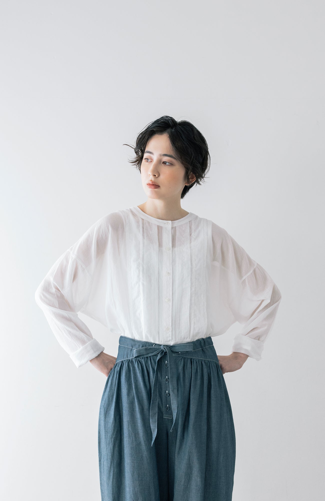 ピコ刺繍ブラウス(2026 Summer Collection)