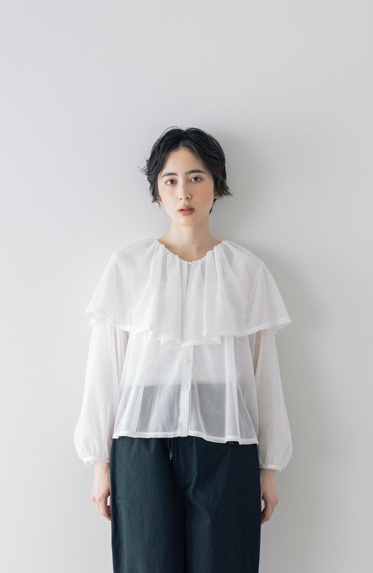 ワイドカラーカーディガン(2026 Summer Collection)