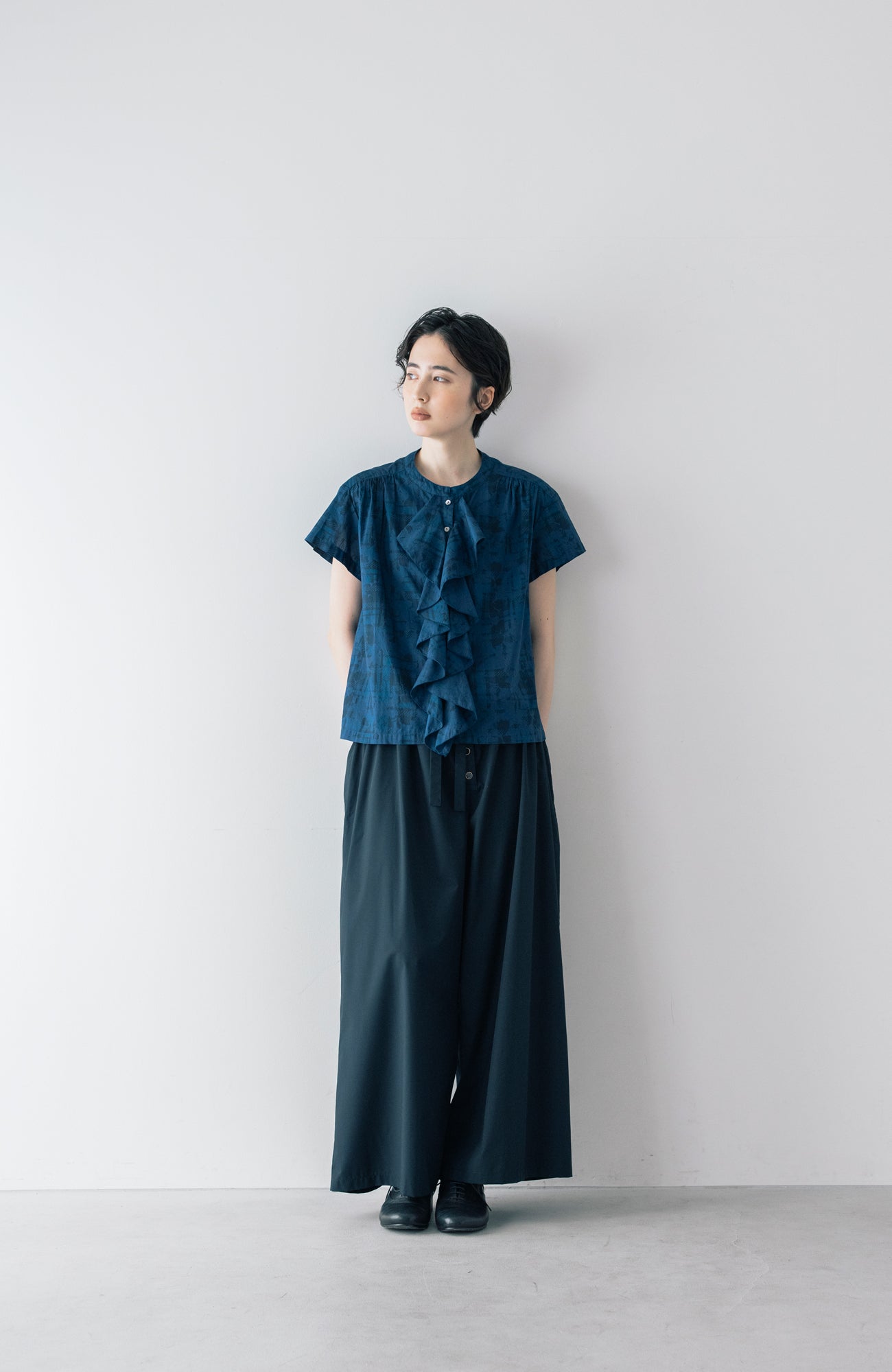 リボンワイドパンツ(2026 Summer Collection)