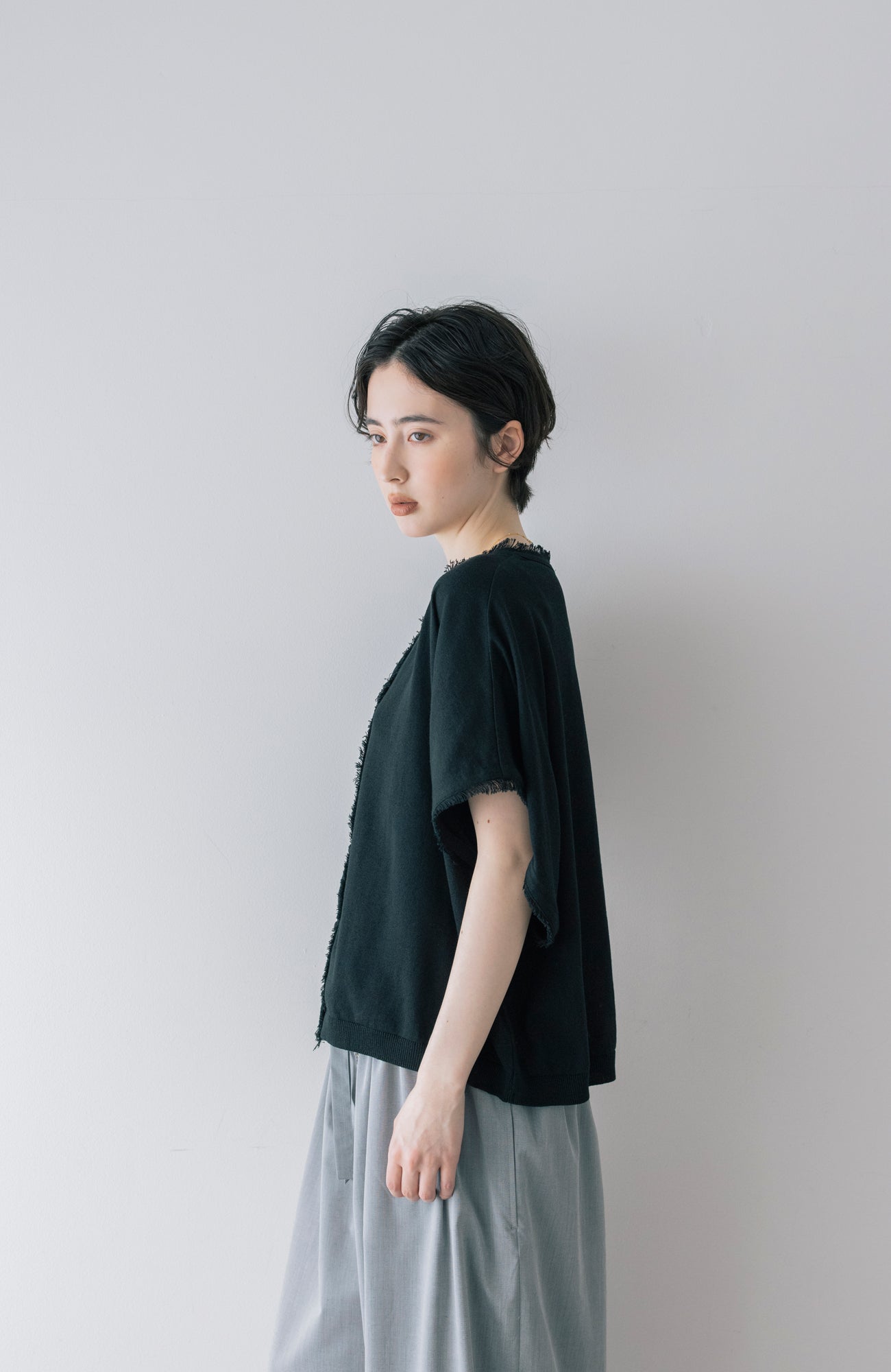 フリンジニットカーディガン(2026 Summer Collection)