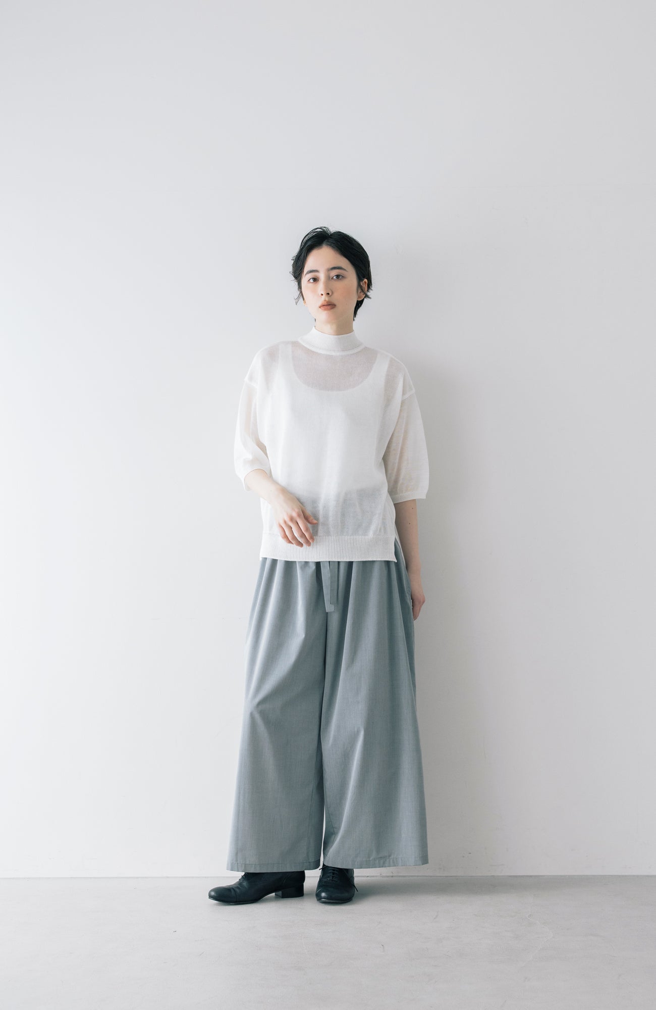 オーガニックラミー2wayニット(2026 Summer Collection)