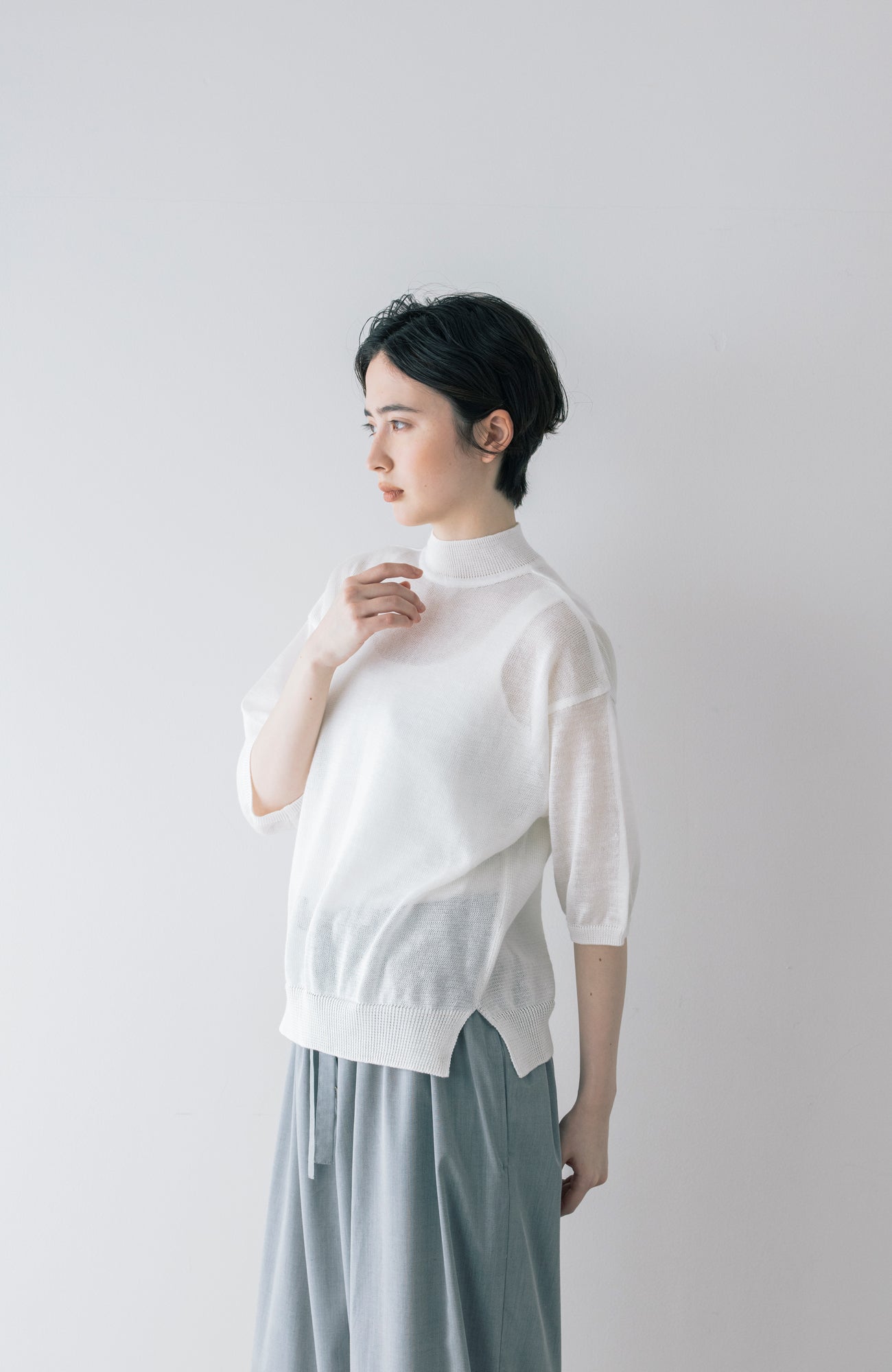 オーガニックラミー2wayニット(2026 Summer Collection)