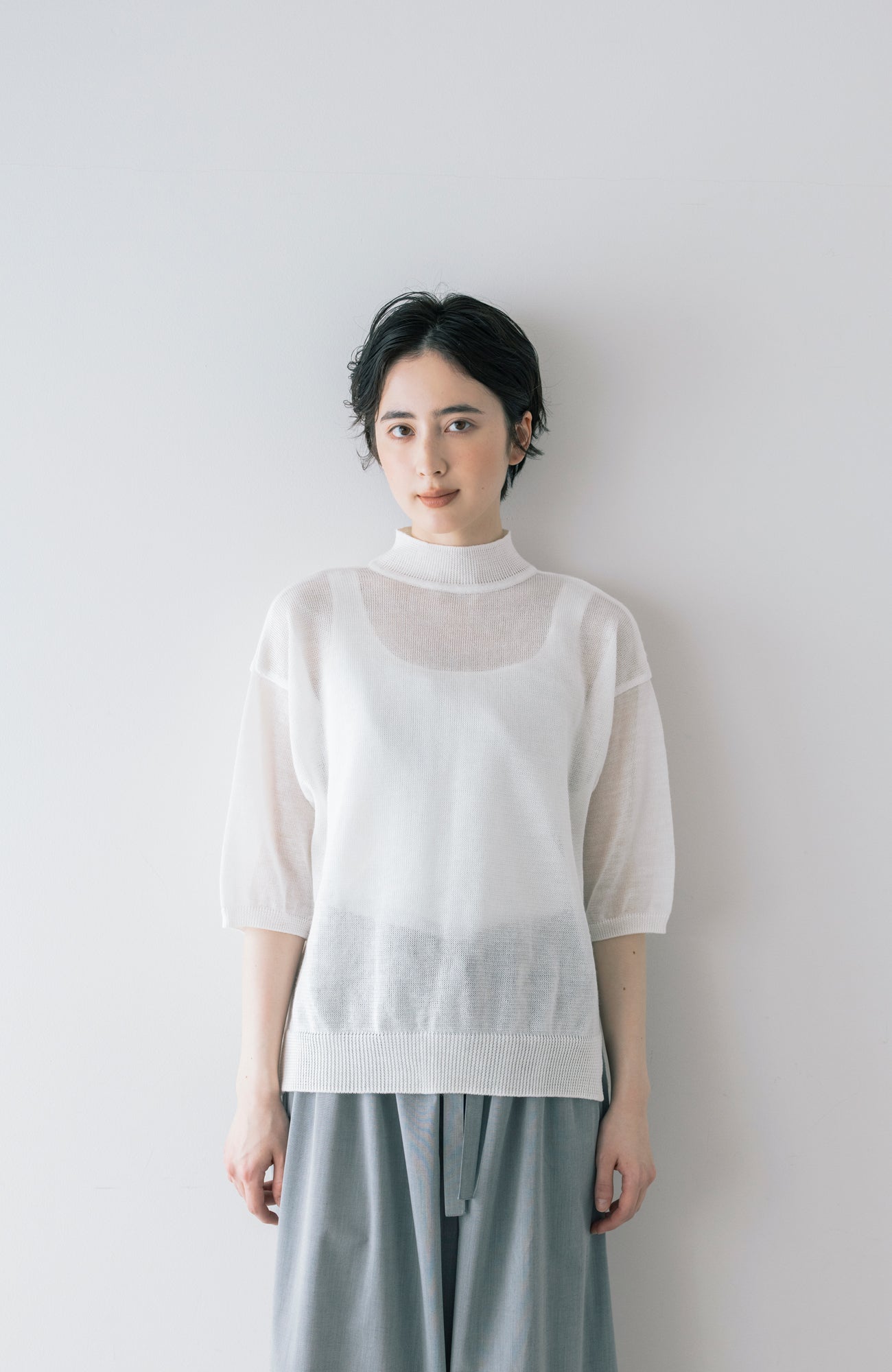 オーガニックラミー2wayニット(2026 Summer Collection)