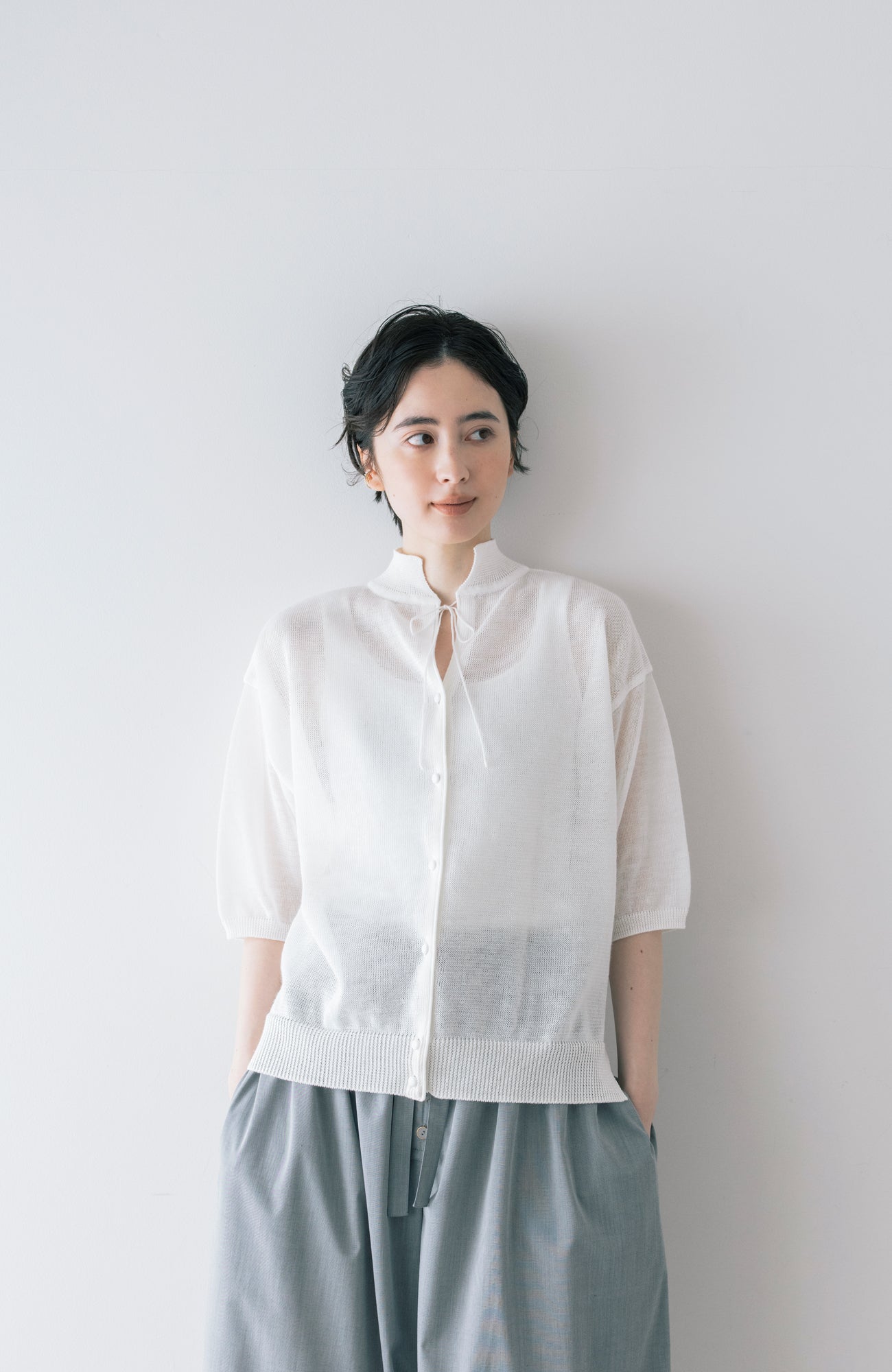 オーガニックラミー2wayニット(2026 Summer Collection)