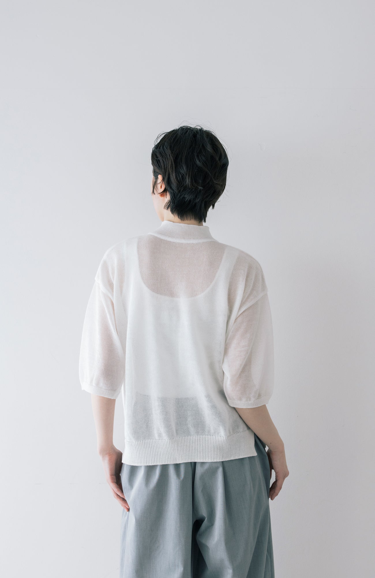 オーガニックラミー2wayニット(2026 Summer Collection)