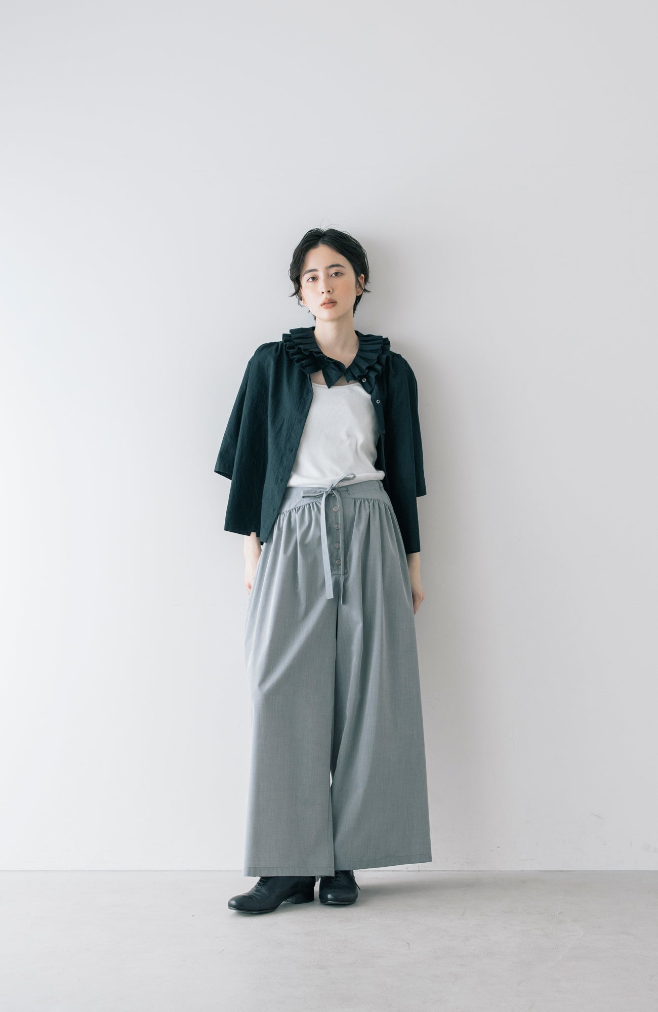 リボンワイドパンツ(2026 Summer Collection)