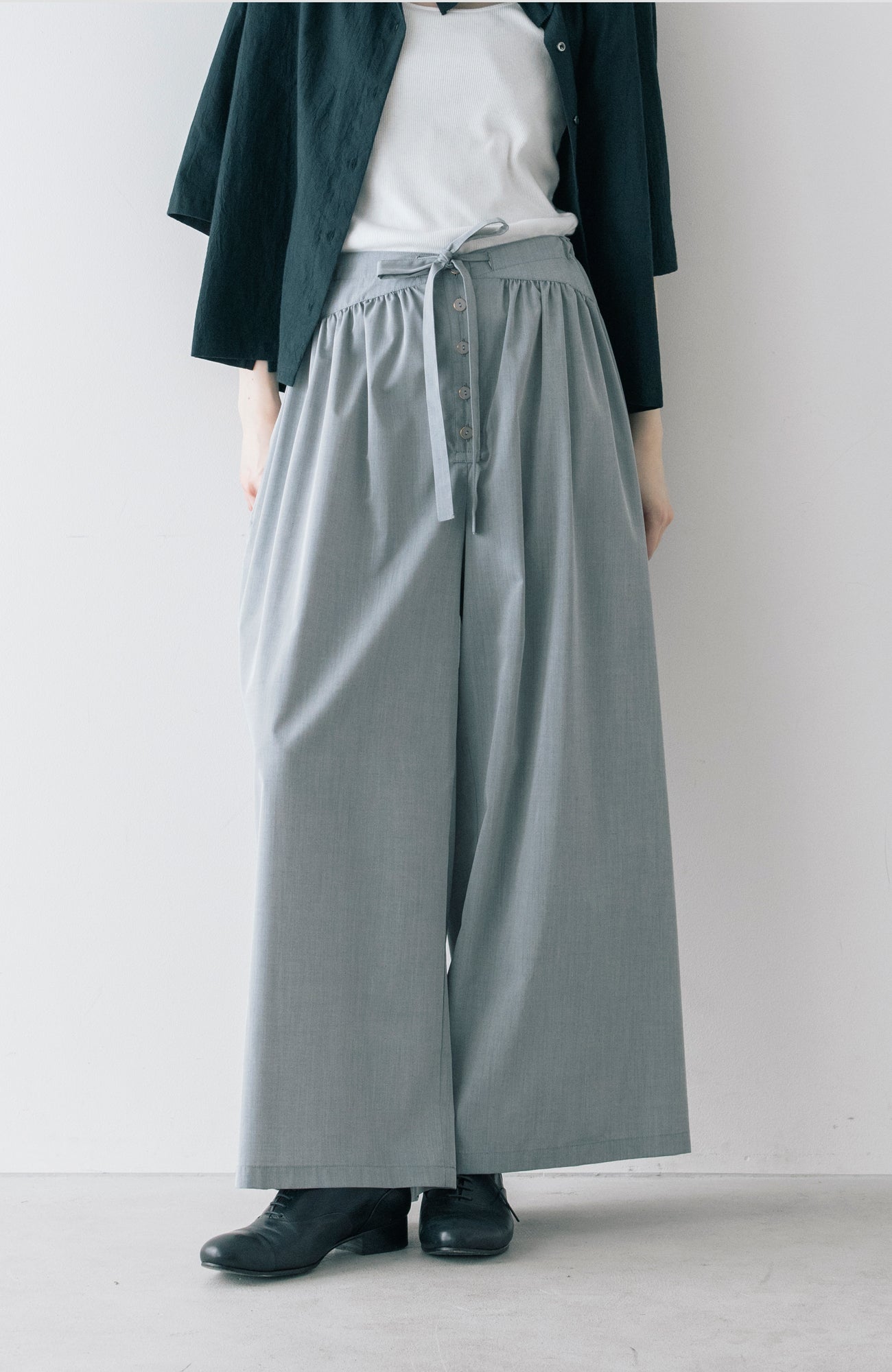 リボンワイドパンツ(2026 Summer Collection)