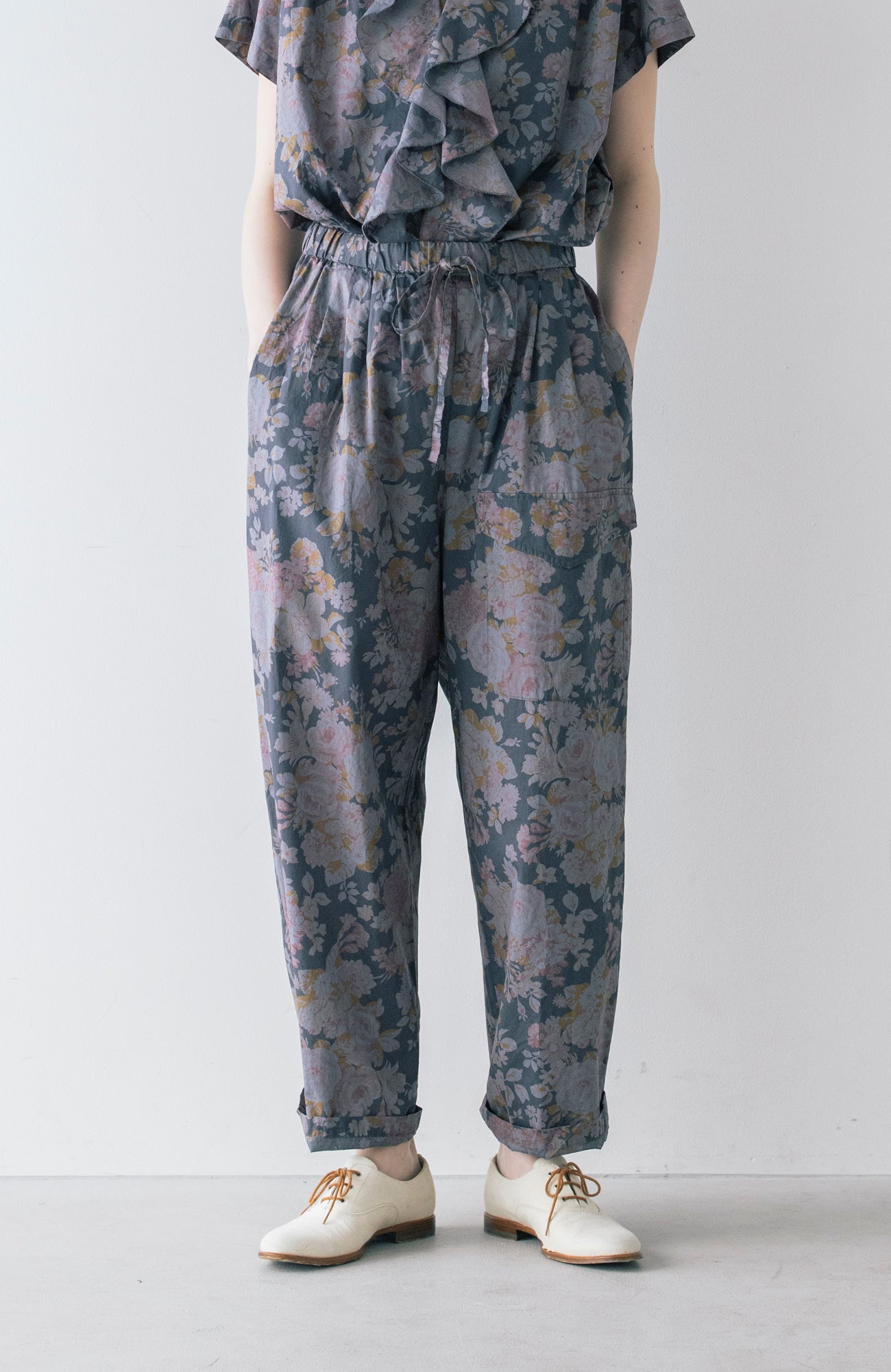 LIBERTY PRINT4タックパンツ(2026 Summer Collection)