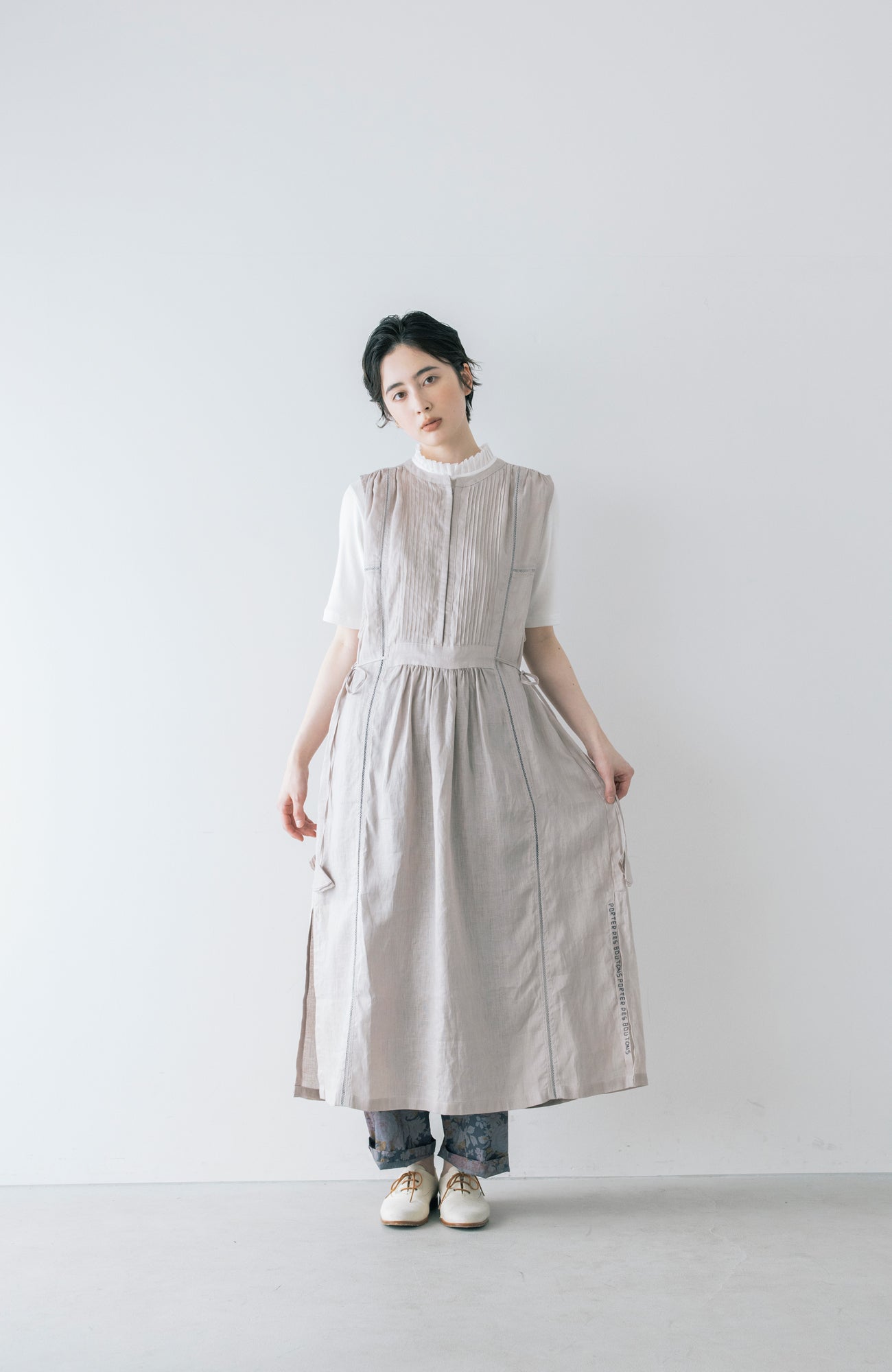 LIBERTY PRINT4タックパンツ(2026 Summer Collection)