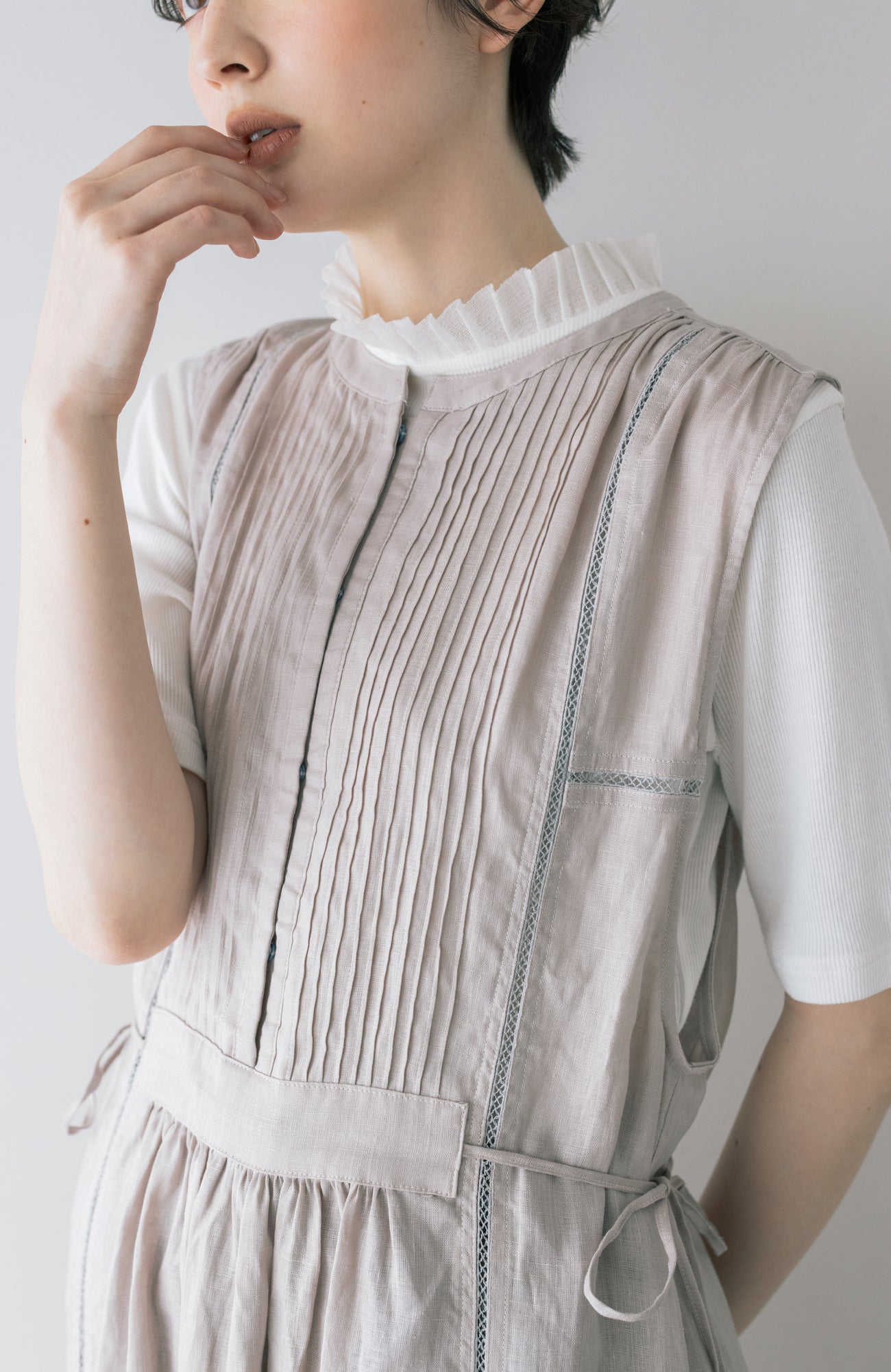 ピンタックワンピース(2026 Summer Collection)