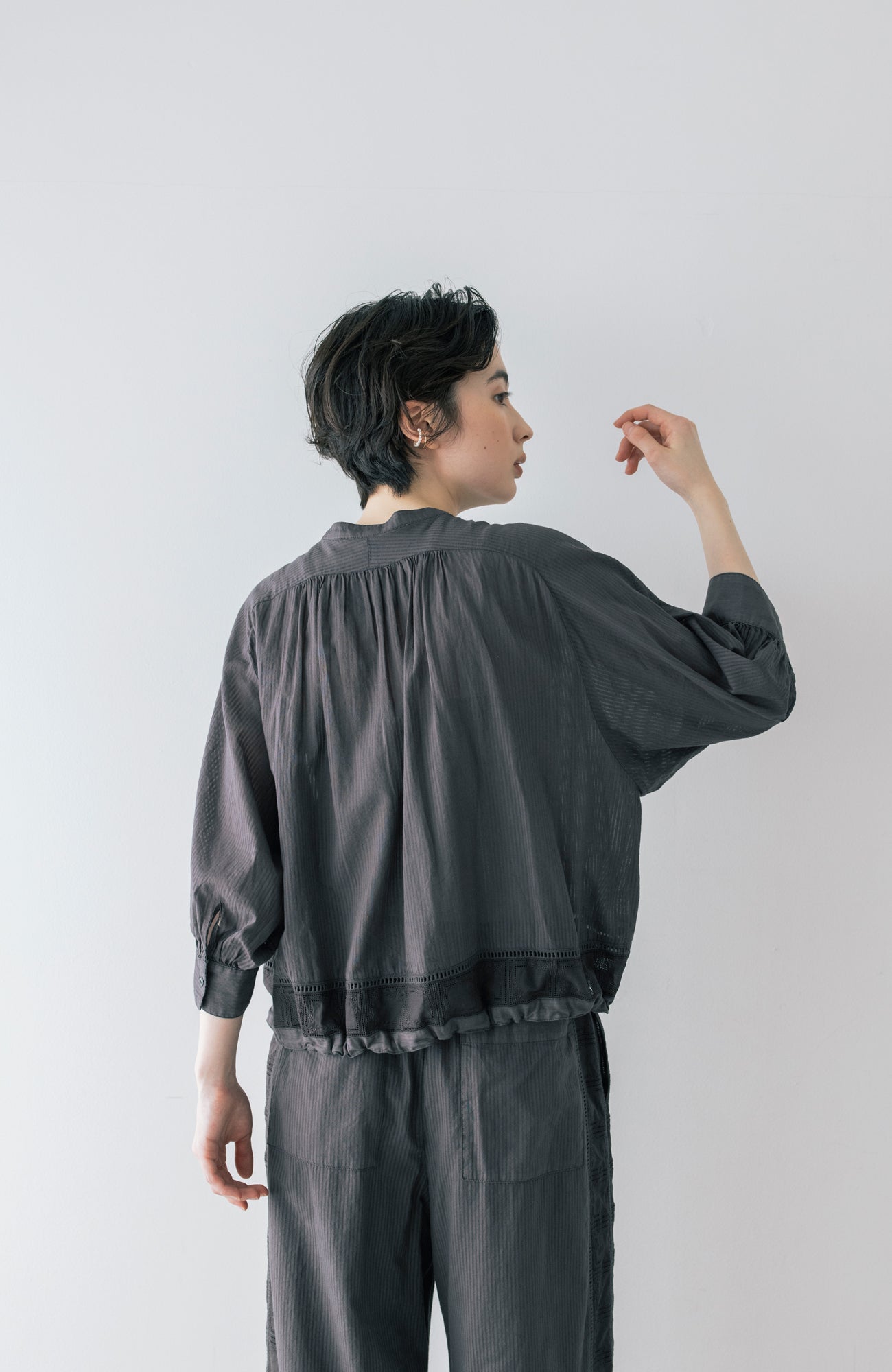 ローズレースブラウス(2026 Summer Collection)