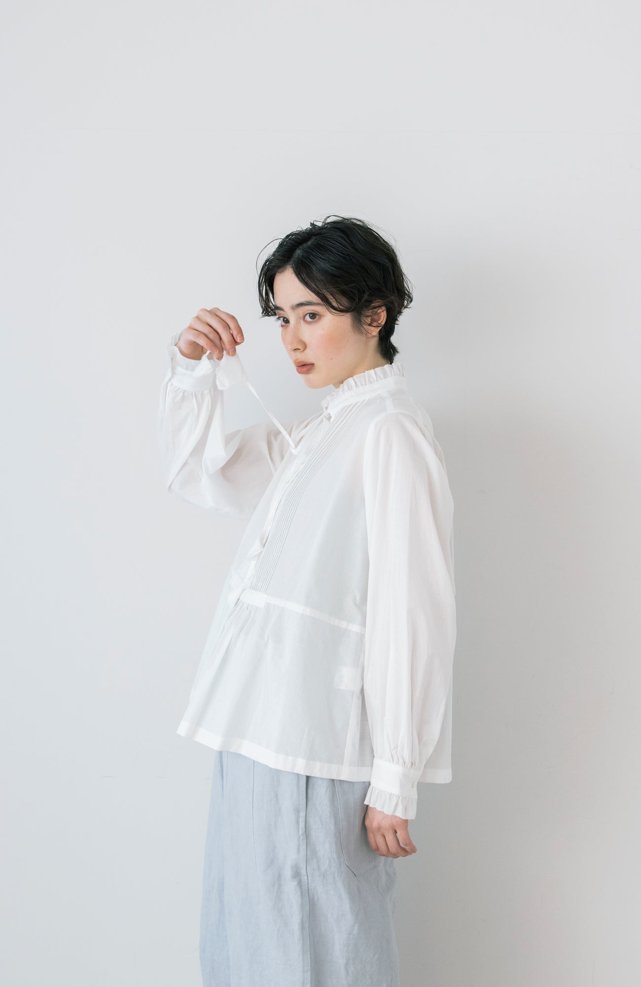 ピンタックブラウス(2026 Summer Collection)