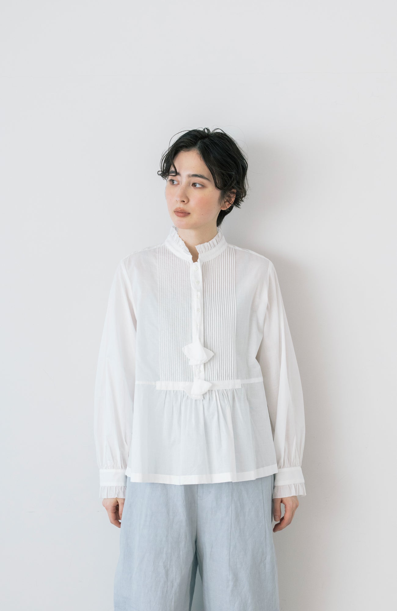 ピンタックブラウス(2026 Summer Collection)