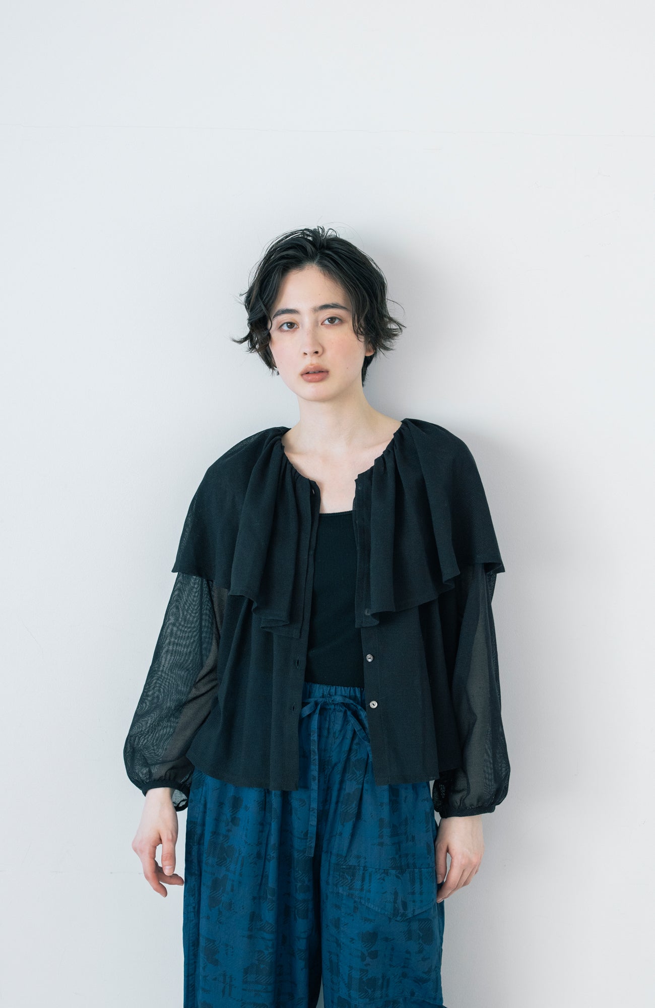 ワイドカラーカーディガン(2026 Summer Collection)