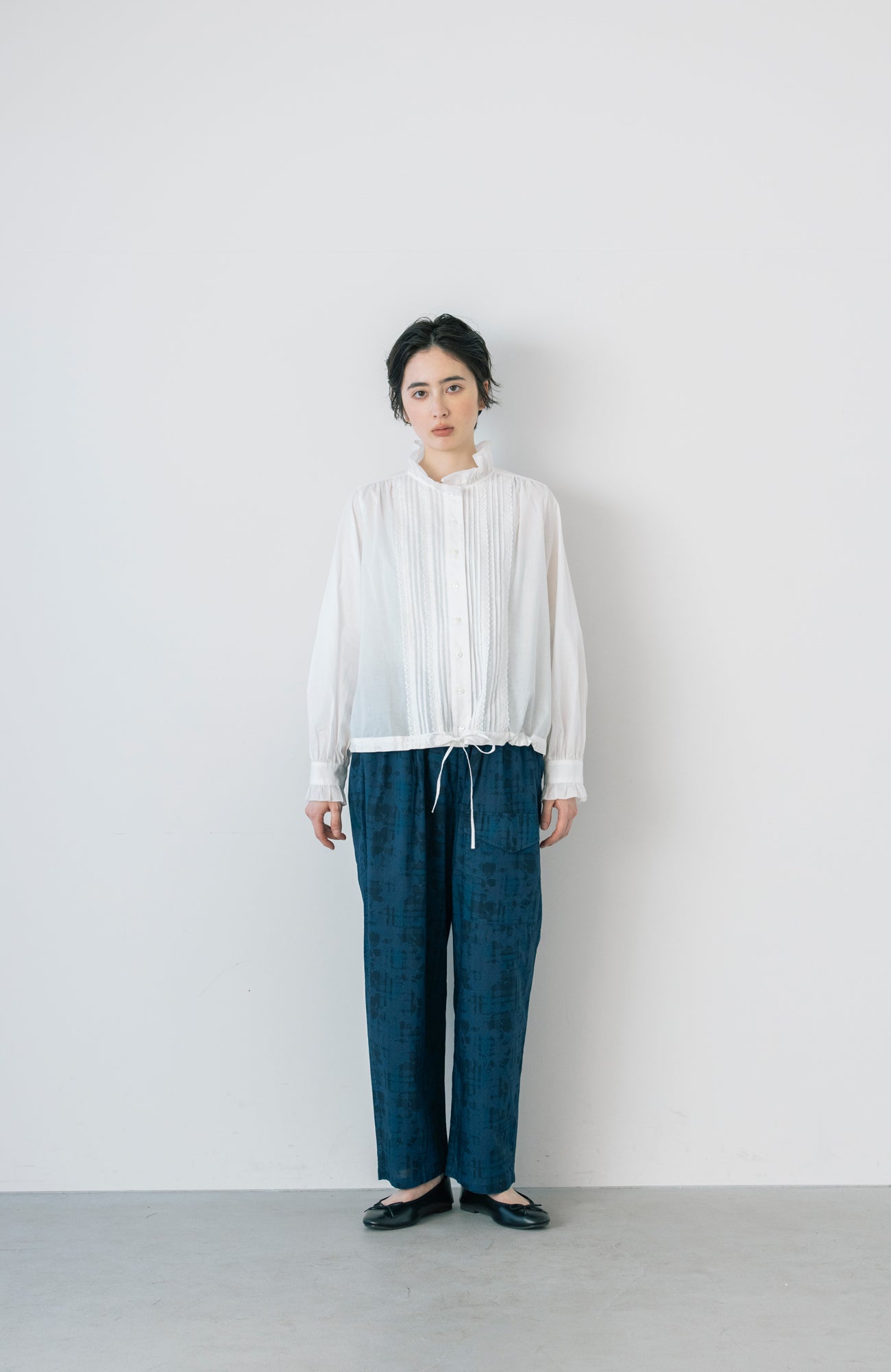 LIBERTY PRINT4タックパンツ(2026 Summer Collection)