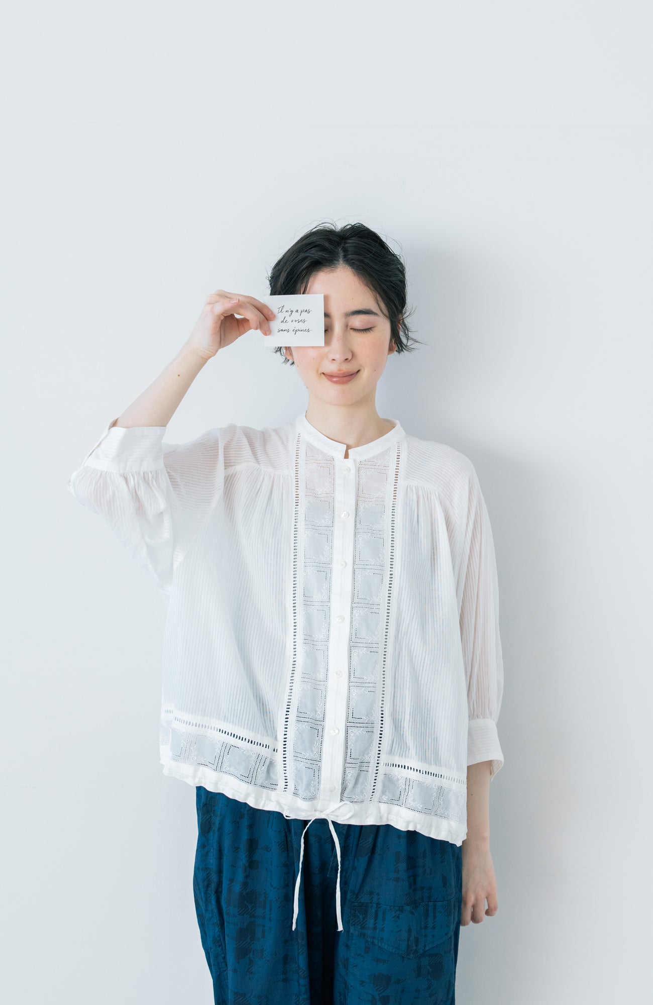ローズレースブラウス(2026 Summer Collection)