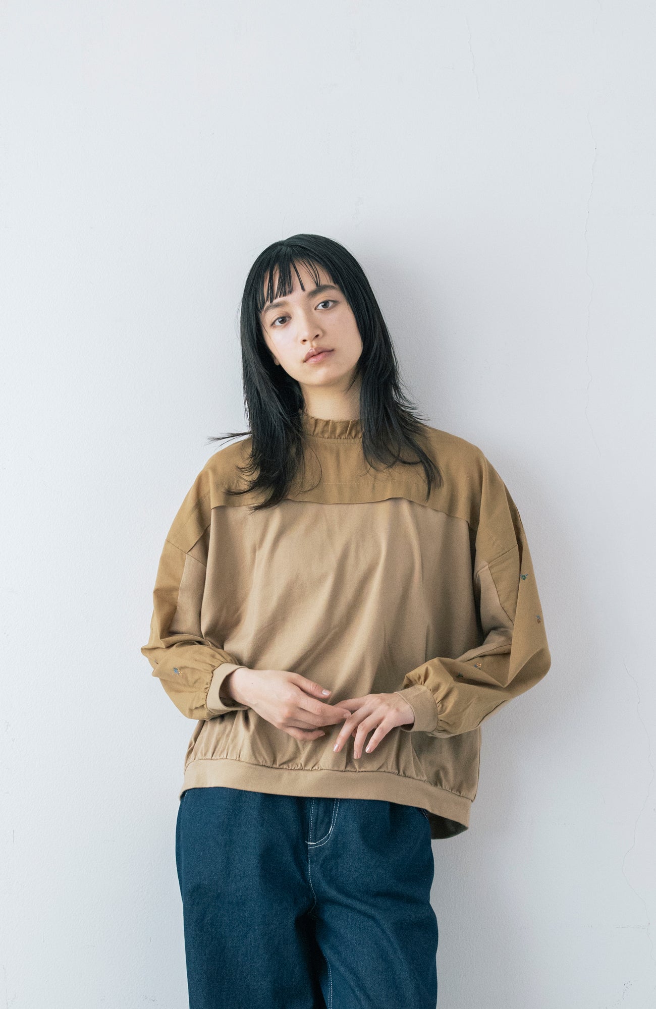 Petite fleurスリーブプルオーバー(2026 Autumn Collection)