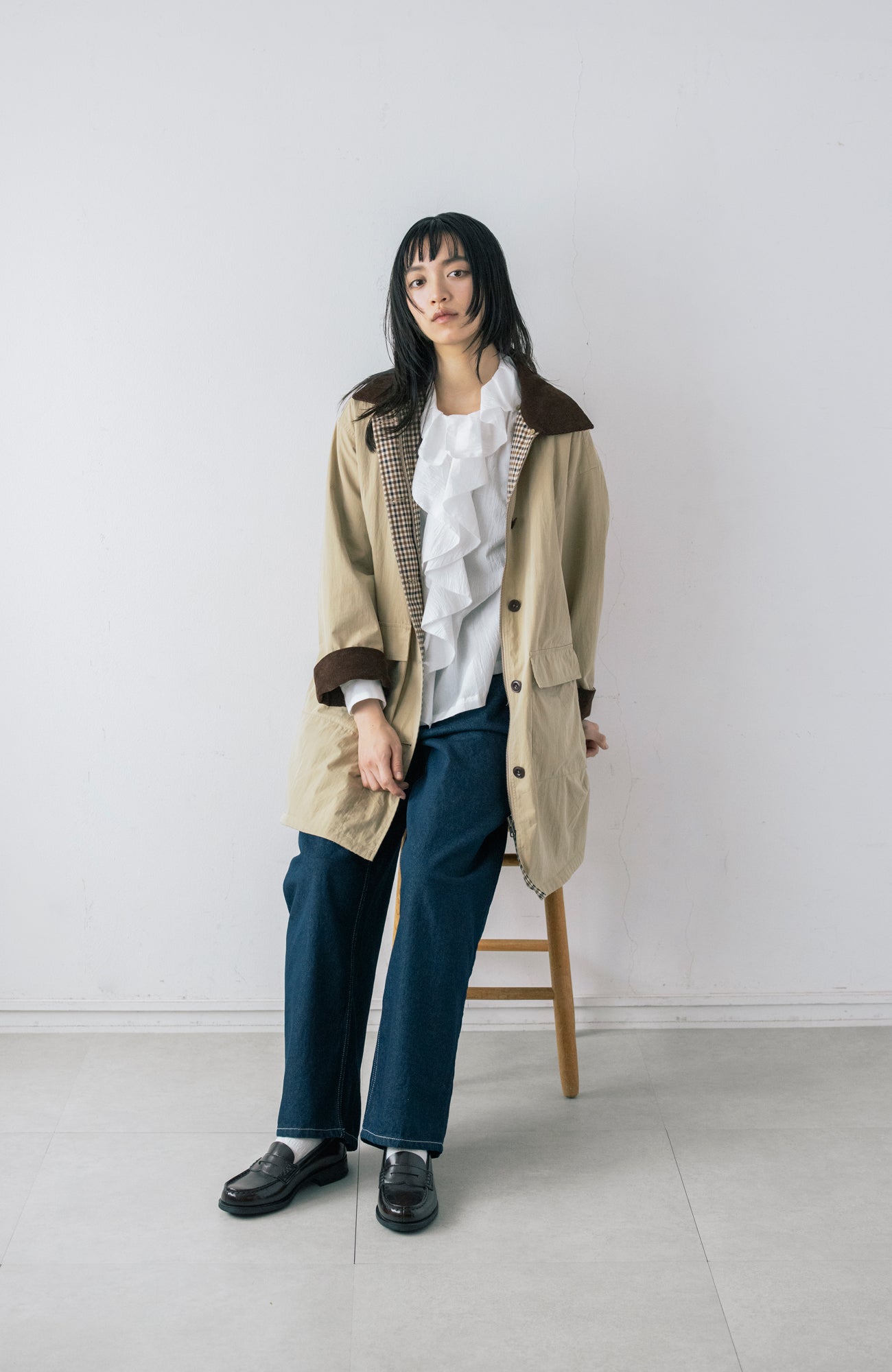 リバーシブルハンティングコート(2026 Autumn Collection)