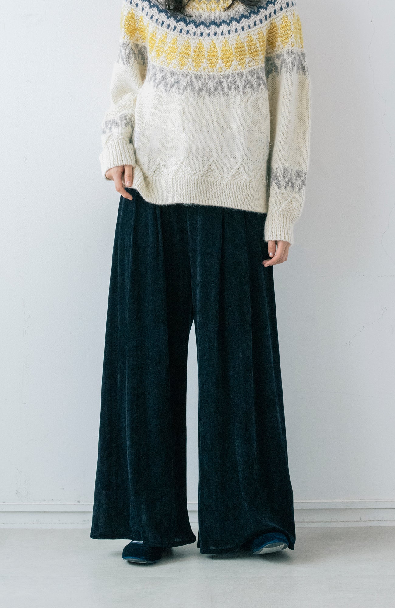エアリーベロアパンツ(2026 Autumn Collection)