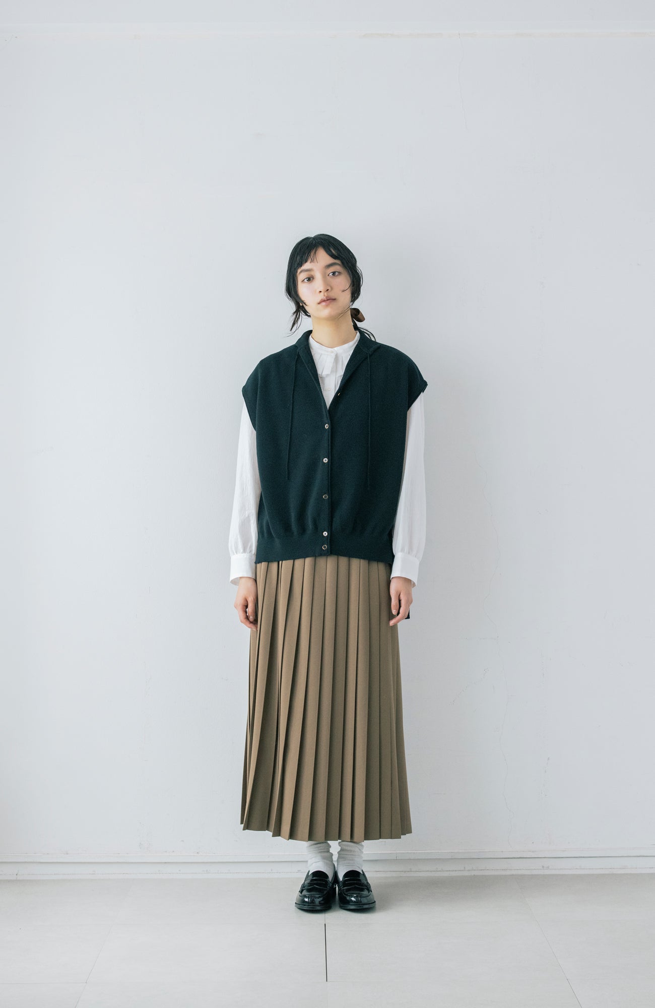 fondantニット2wayベスト(2026 Autumn Collection)