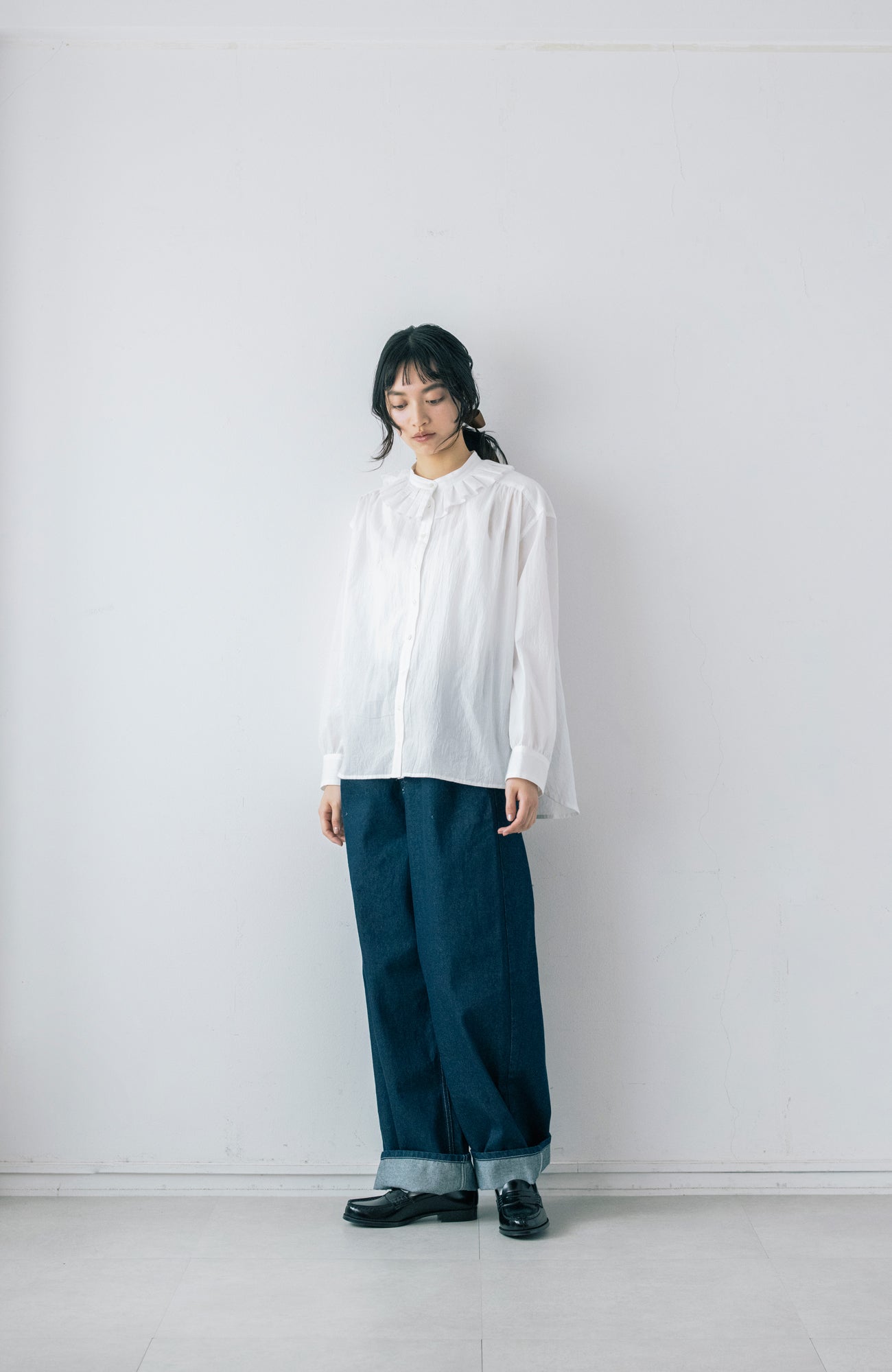 タックカラーシャツ(2026 Autumn Collection)