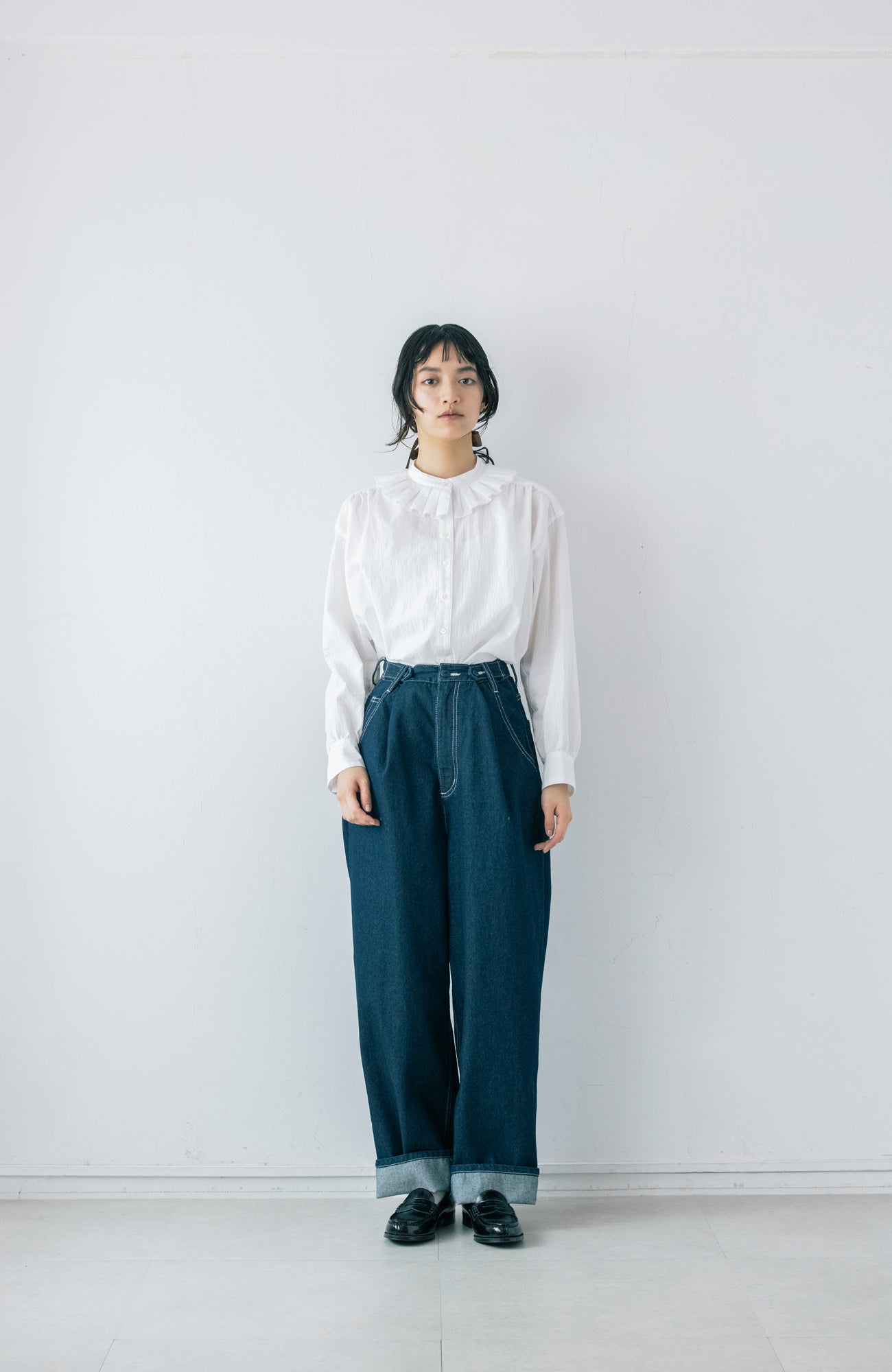 タックカラーシャツ(2026 Autumn Collection)