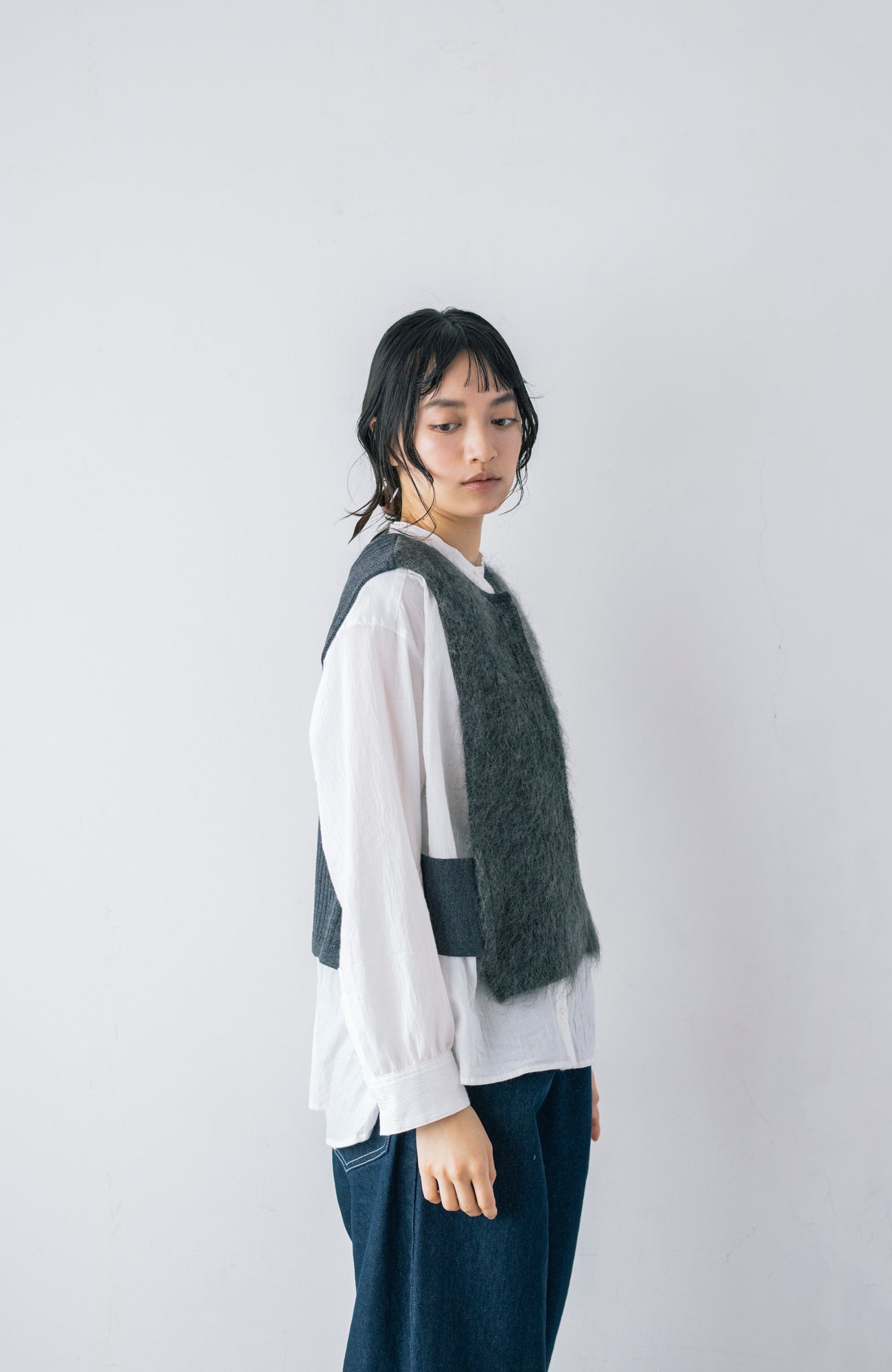 mohairベスト(2026 Autumn Collection)