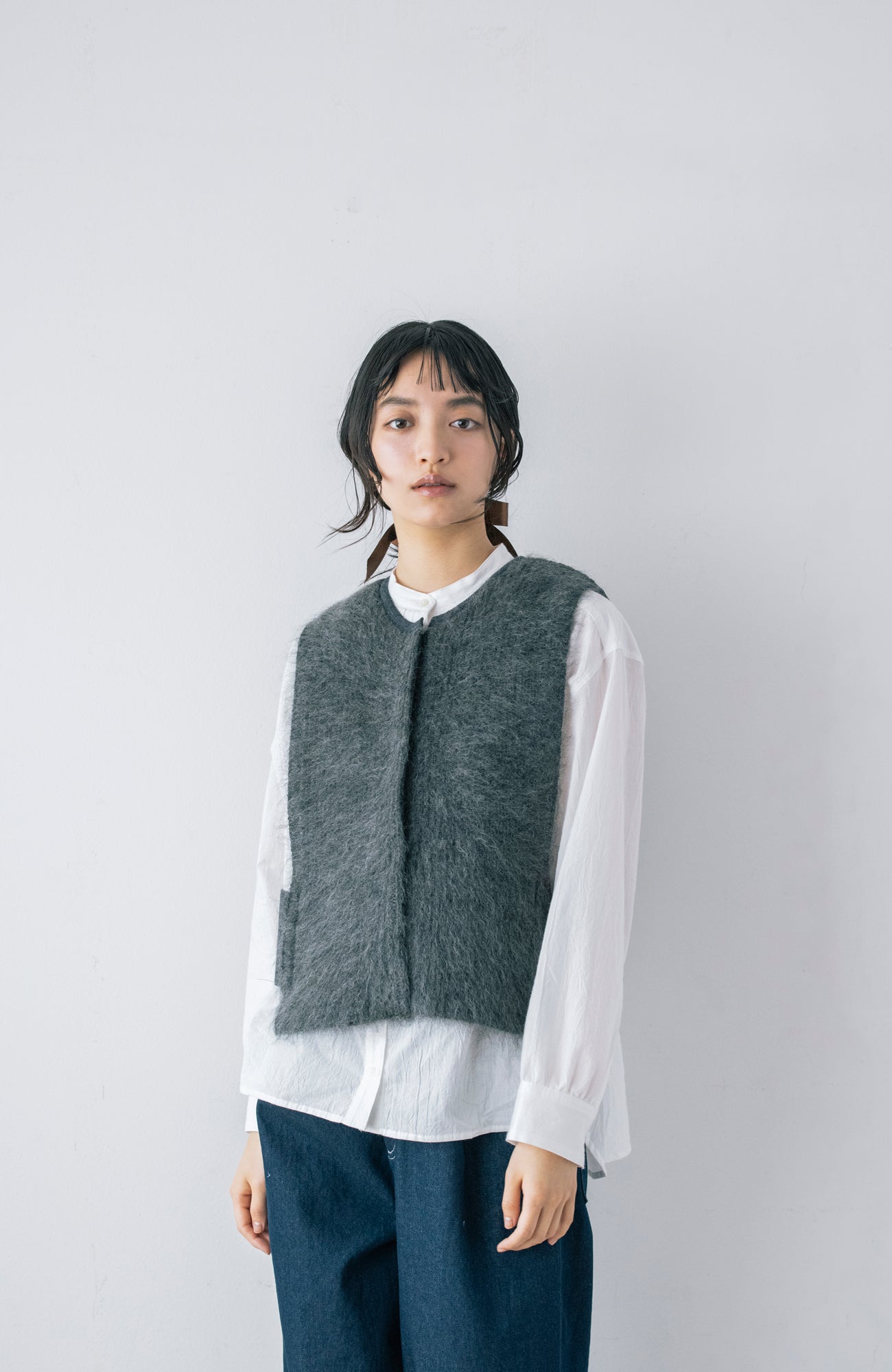 mohairベスト(2026 Autumn Collection)