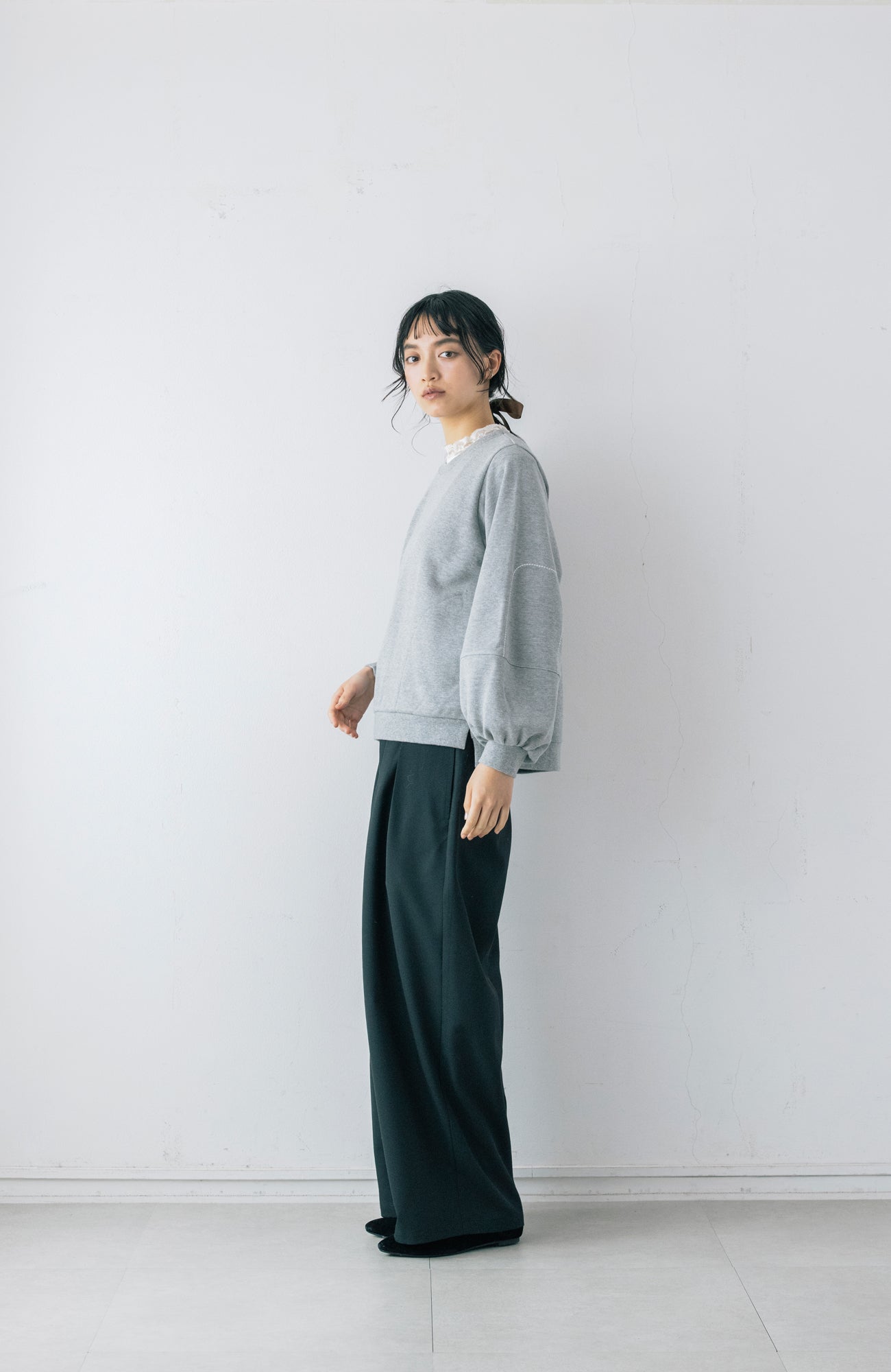 エルボーステッチプルオーバー(2026 Autumn Collection)