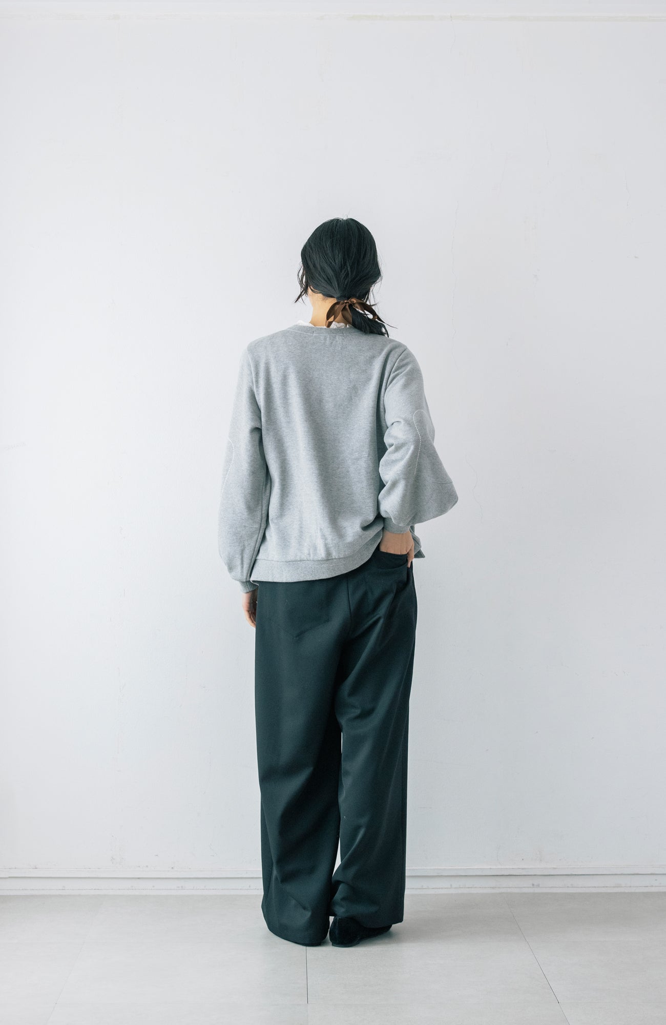 エルボーステッチプルオーバー(2026 Autumn Collection)