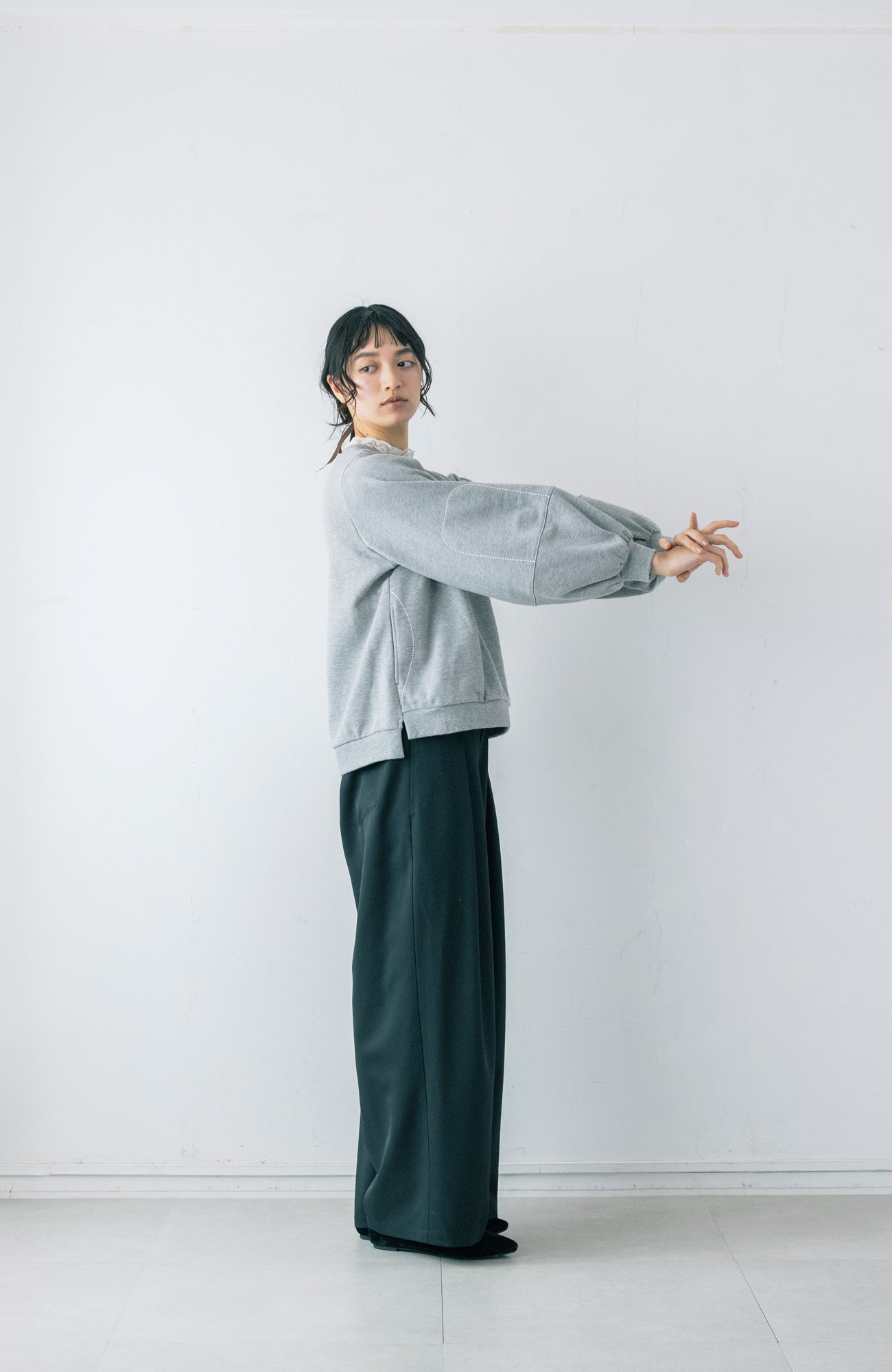 エルボーステッチプルオーバー(2026 Autumn Collection)